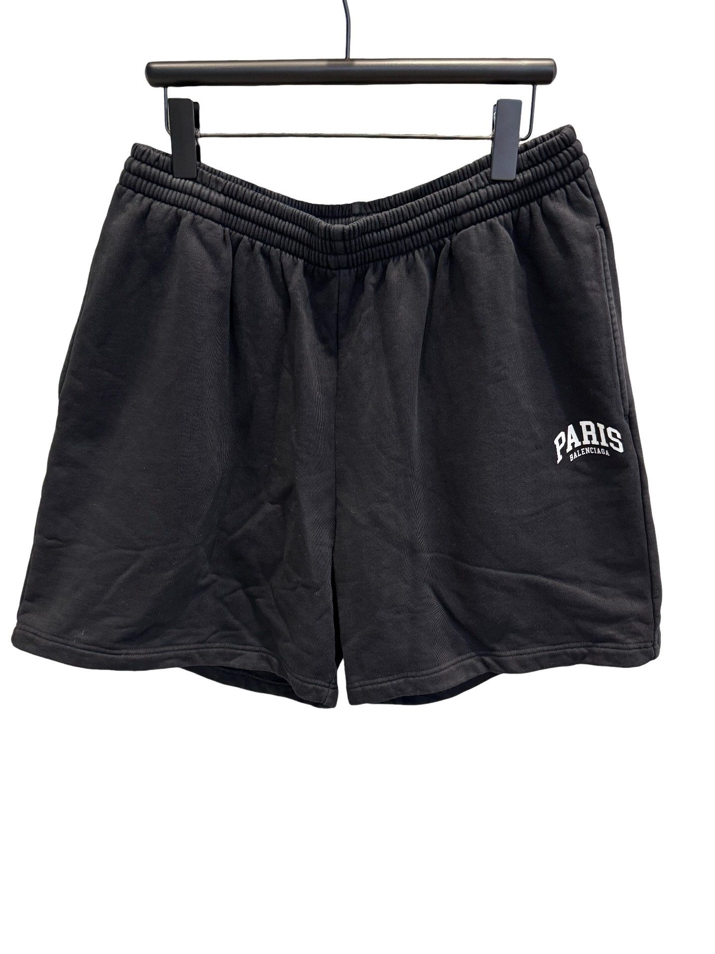 Balenciaga Balenciaga Paris Embroidered Shorts Size L Size US 34 / EU 50 - 1 Thumbnail