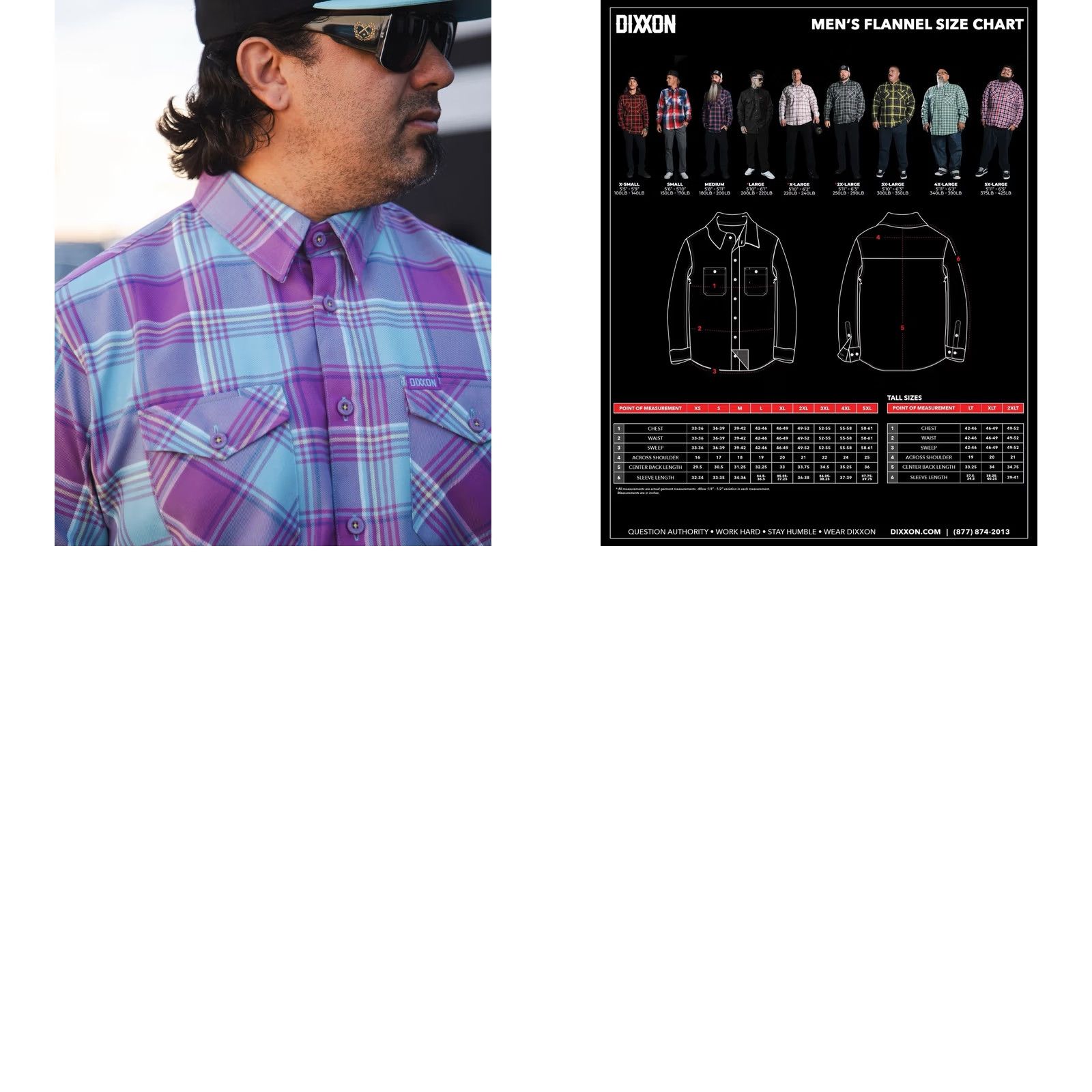 Vintage Dixxon Flannel The Redeemer Flannel Shirt Men L Purple Blue Green White Plaid Button-Up Long Sleeve Casual Size US L / EU 52-54 / 3 - 9 Thumbnail