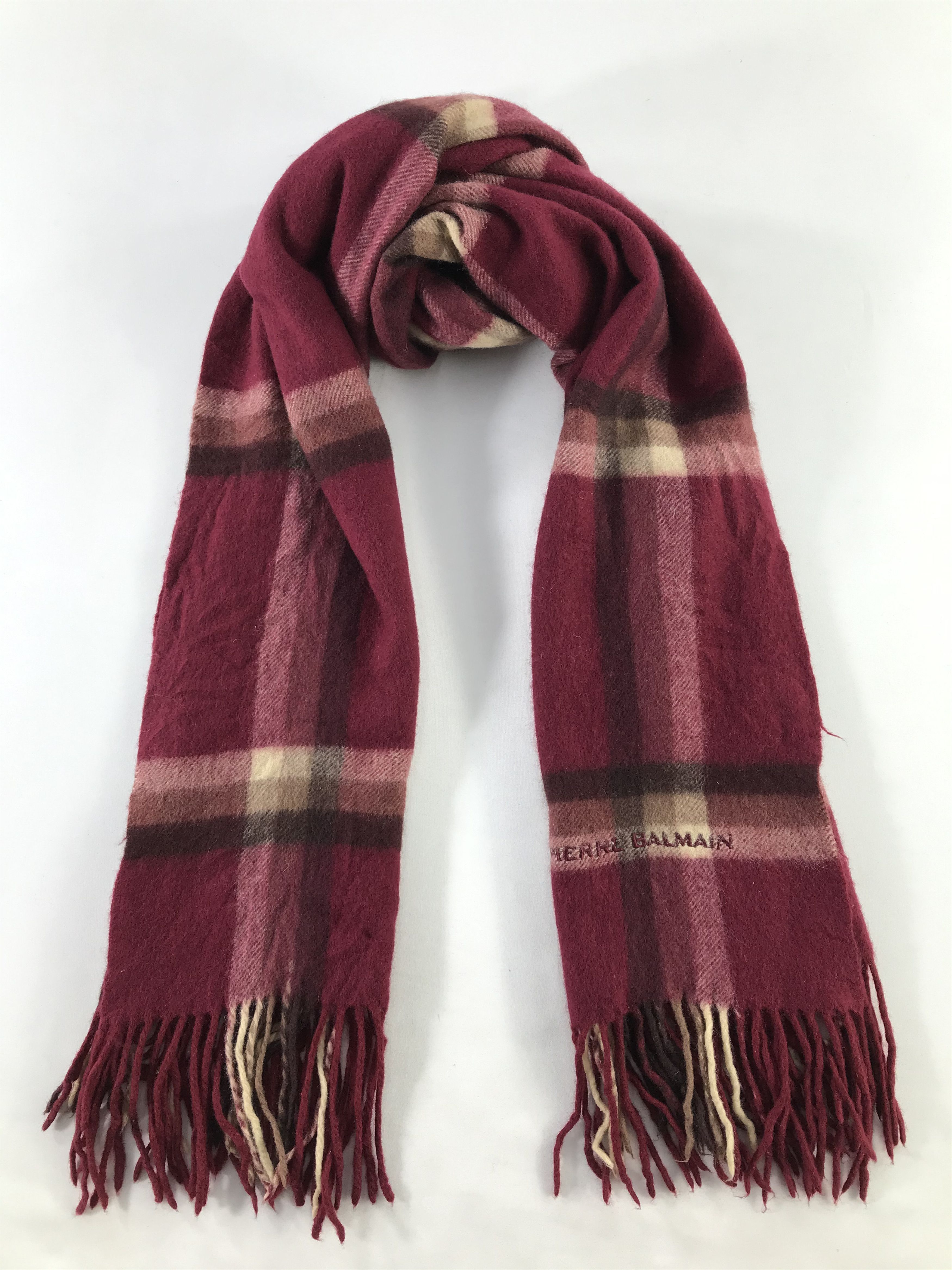 Vintage Pierre Balmain Scarf / Muffler / Neckwear - WW2230 Size ONE SIZE - 1 Thumbnail