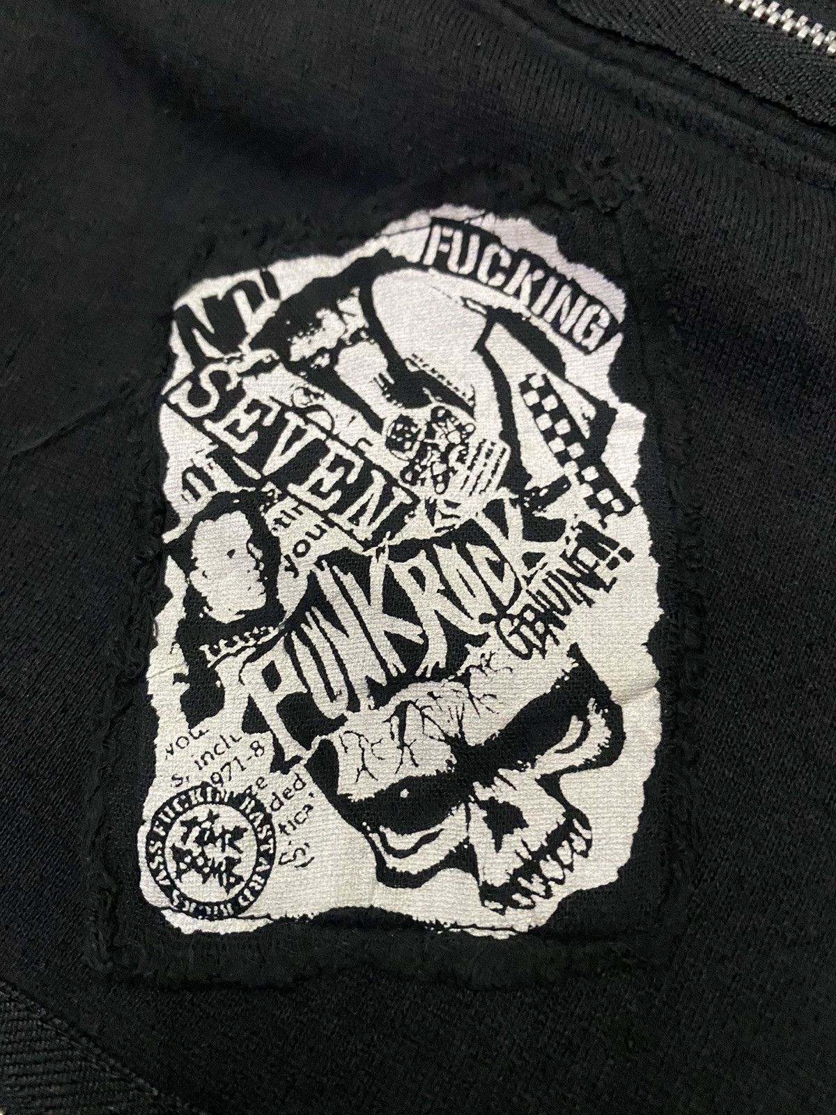 Sex Pot ReVeNGe 💥Sex Pot Revange Distressed Zipper Hoodie Size US S / EU 44-46 / 1 - 6 Thumbnail