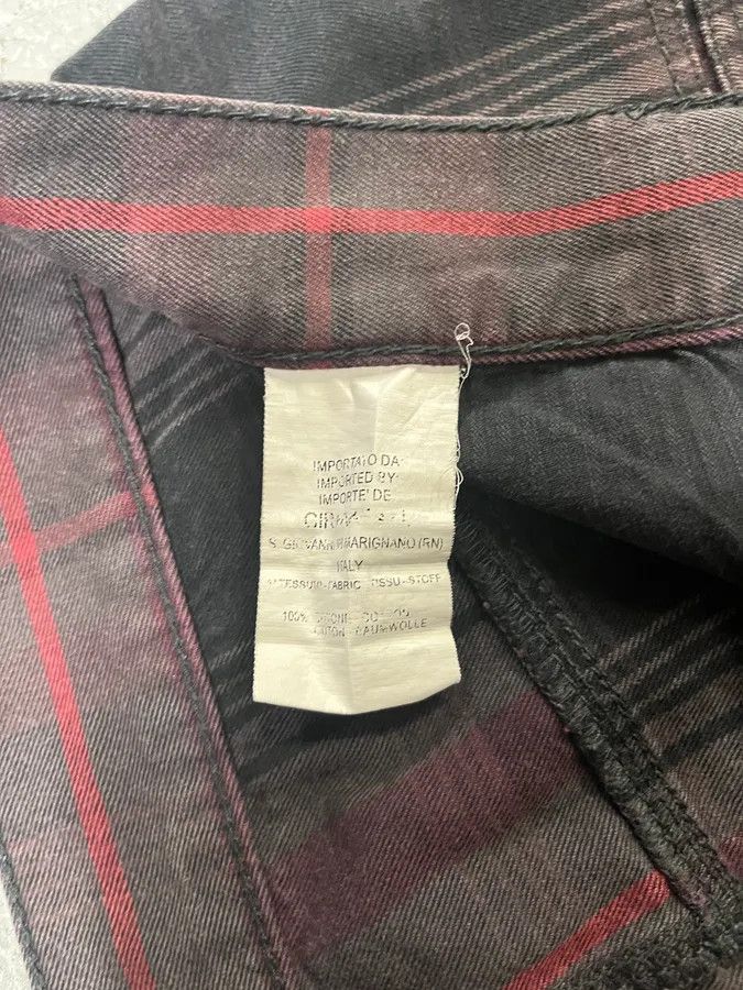 Marithe + Francois Girbaud × Vintage 2000s Marithé + François Girbaud Tartan Effect Striped Pants Size US 32 / EU 48 - 11 Thumbnail