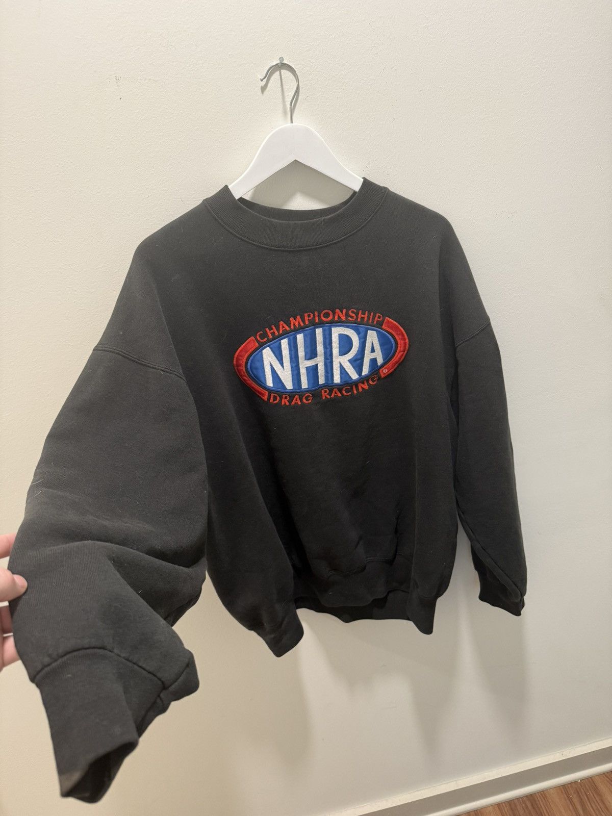 NASCAR SICK 90s NHRA DRAG RACING SWEATSHIRT Size US XXL / EU 58 / 5 - 1 Thumbnail
