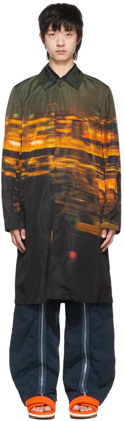 Dries Van Noten o1tko11224 Printed Coat in Multicolor Size US S / EU 44-46 / 1 - 4 Thumbnail
