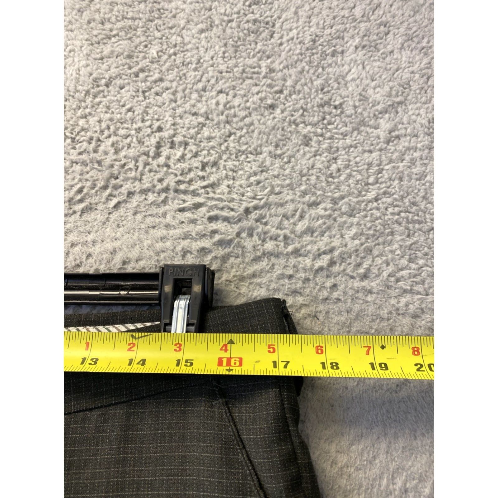 Berle Berle Dress Pants Mens 34 Dark Gray Brown Like Flat Front Slim/Regular Straight Leg City Preppy USA Pants Size US 34 / EU 50 - 3 Thumbnail