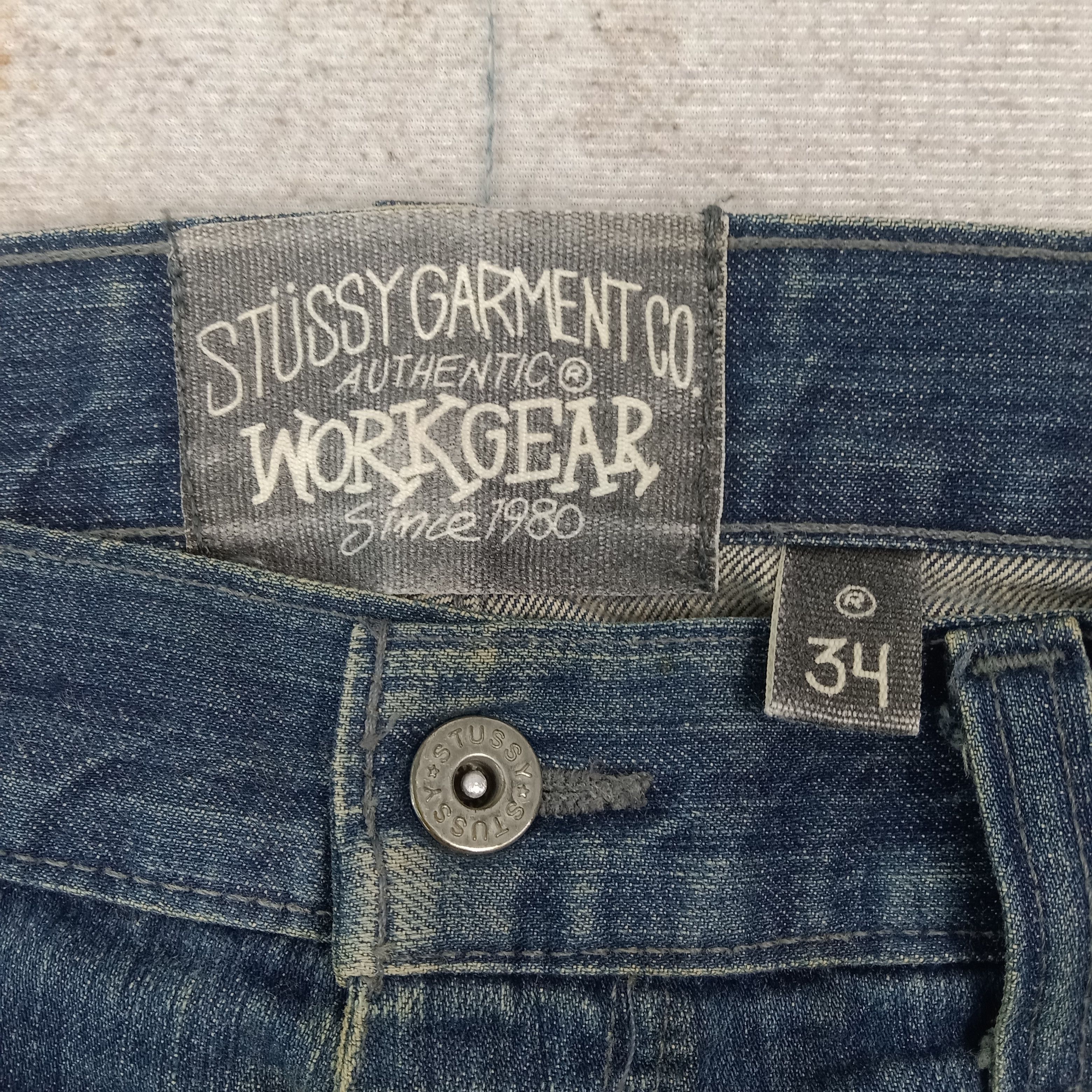 Stussy Stussy American Baggy Denim Jeans C265N5 Size US 34 / EU 50 - 8 Thumbnail