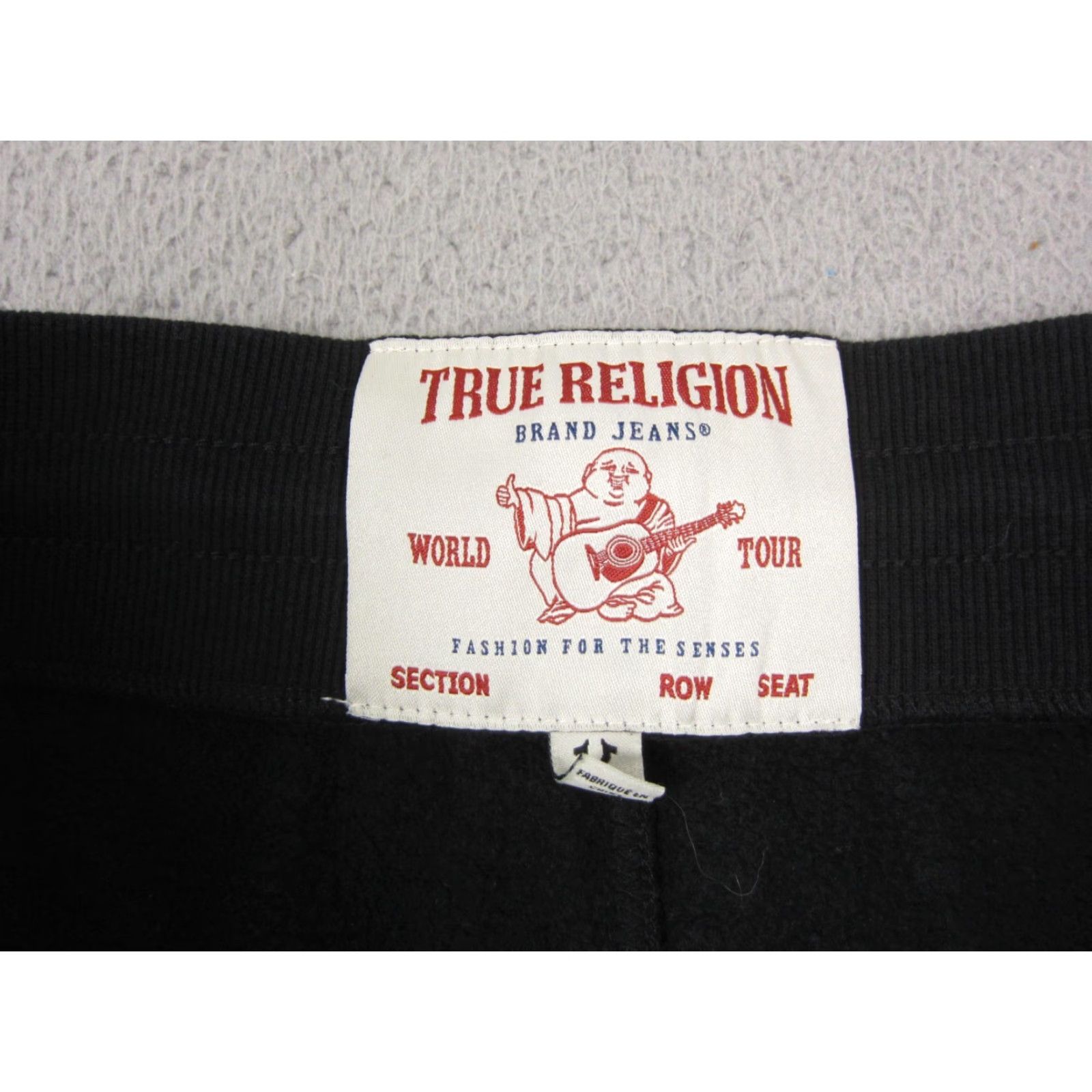 True Religion True Religion Sweatpants Mens XL Black Straight Logo 90s Vintage Not N/A Size US 36 / EU 52 - 6 Thumbnail