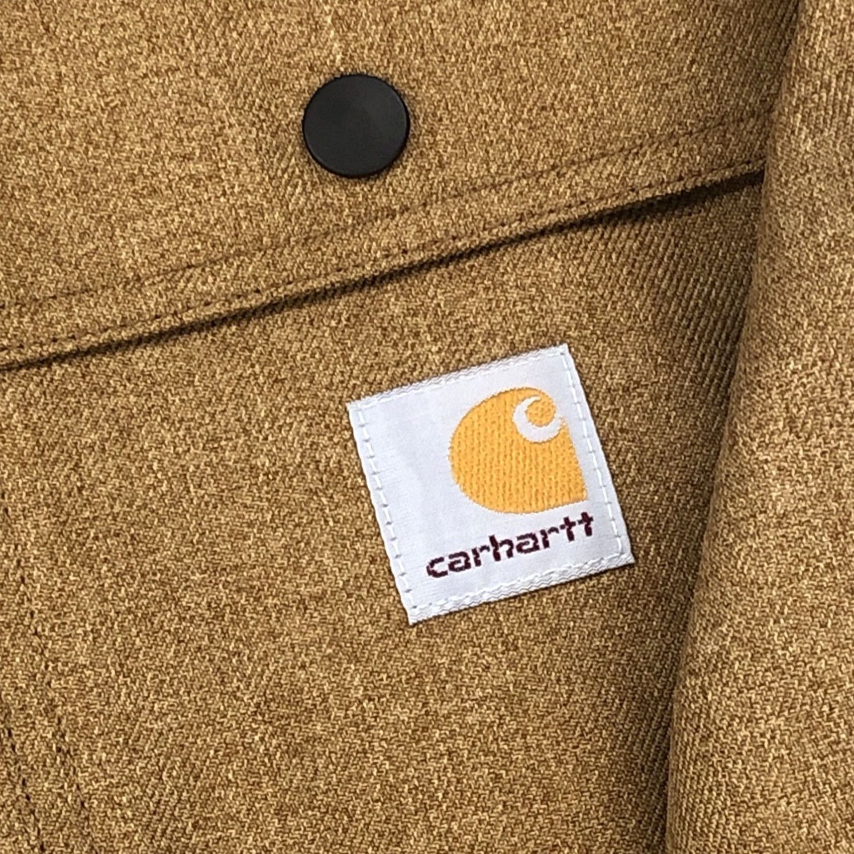 Carhartt Carhartt Rain Defender Relaxed Fit Heavyweight Hooded Shirt Jacket Small Brown Mens Jacket Size US S / EU 44-46 / 1 - 3 Thumbnail