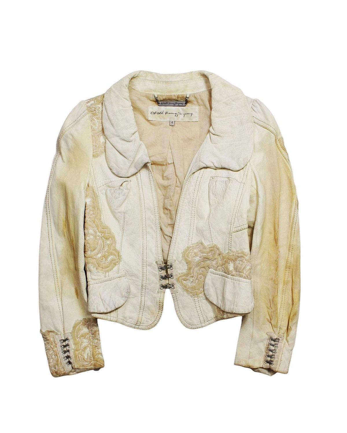 00s japanese label fur puffer jacket y2k ifsixwasnine