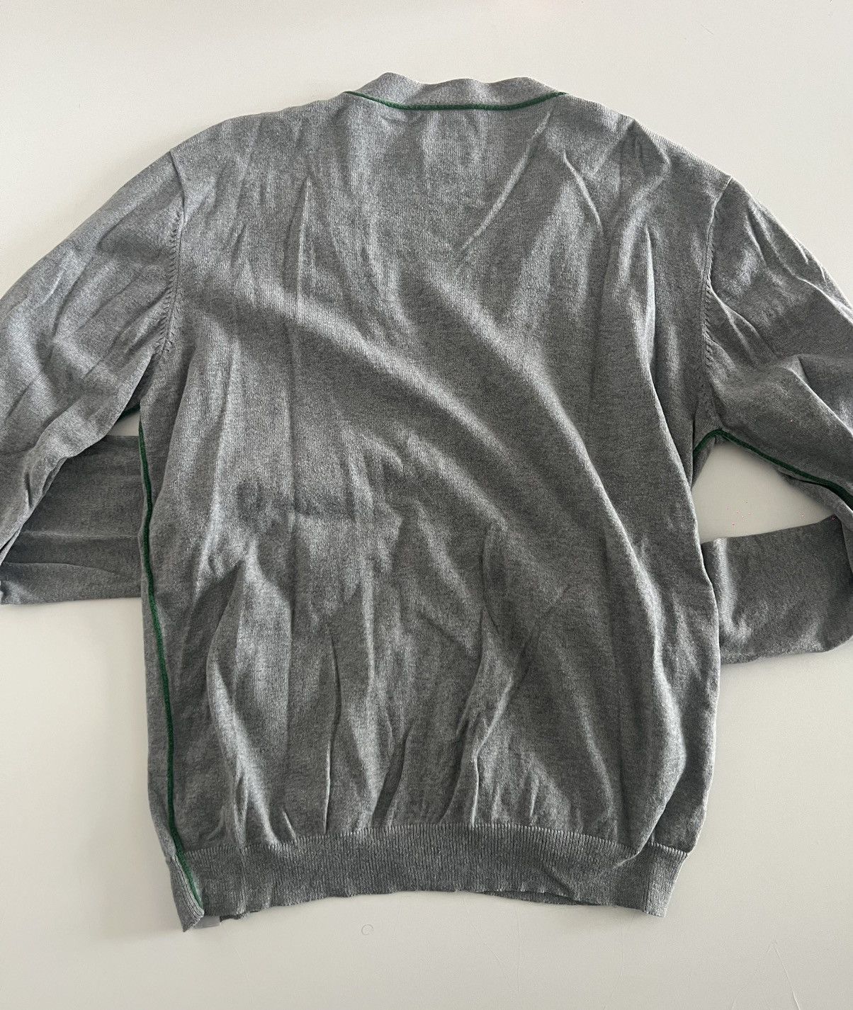 Stussy × Vintage Stussy vintage button up grey sweater Size US XL / EU 56 / 4 - 4 Thumbnail