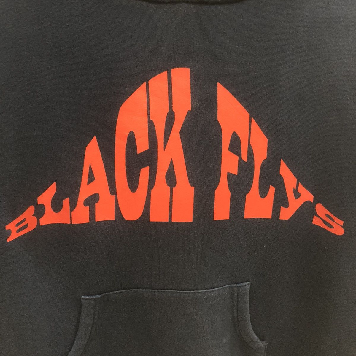 Japanese Brand Heavy Black Fly Sweatshirt Hodie Size US S / EU 44-46 / 1 - 3 Thumbnail