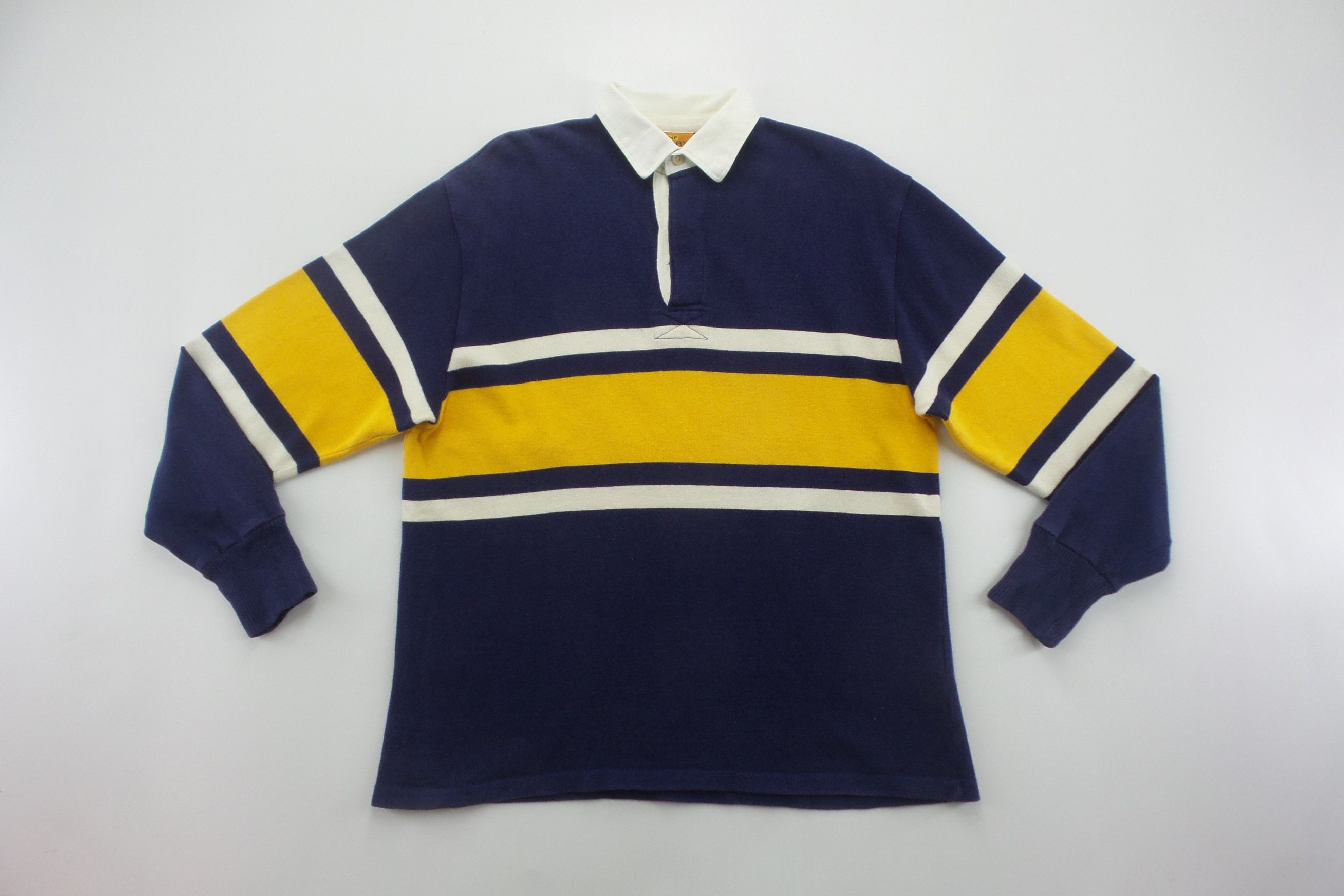 Other The Rugby Shirt U.S Naval Long Sleeve Polo's Size US L / EU 52-54 / 3 - 1 Thumbnail