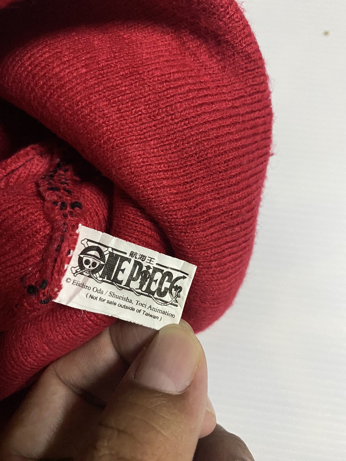Anime × One Piece Anima Japan One Piece Luffy Beanie Hat Size ONE SIZE - 4 Thumbnail