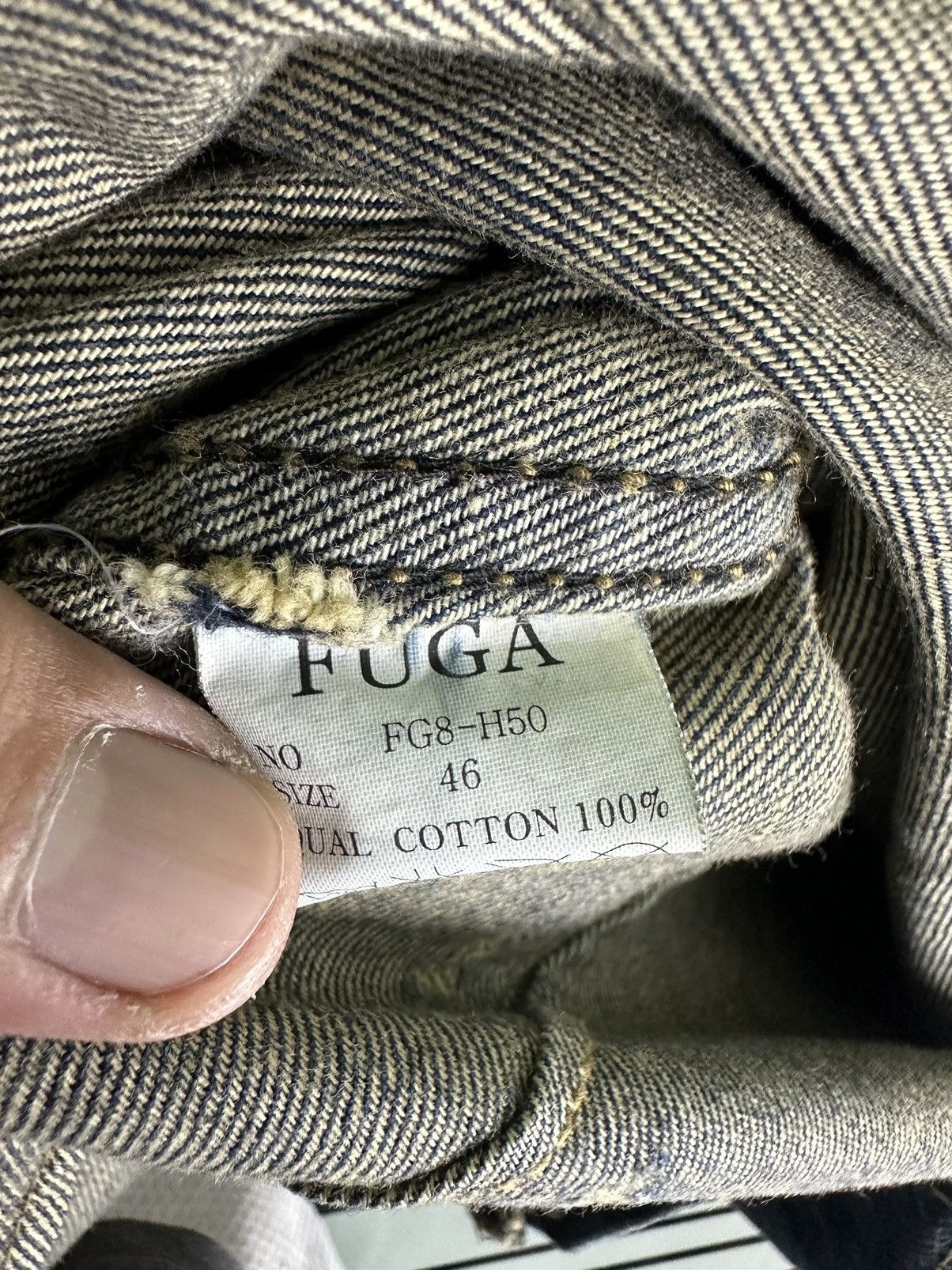 Japanese Brand Fuga Denim Jacket Size US S / EU 44-46 / 1 - 10 Thumbnail