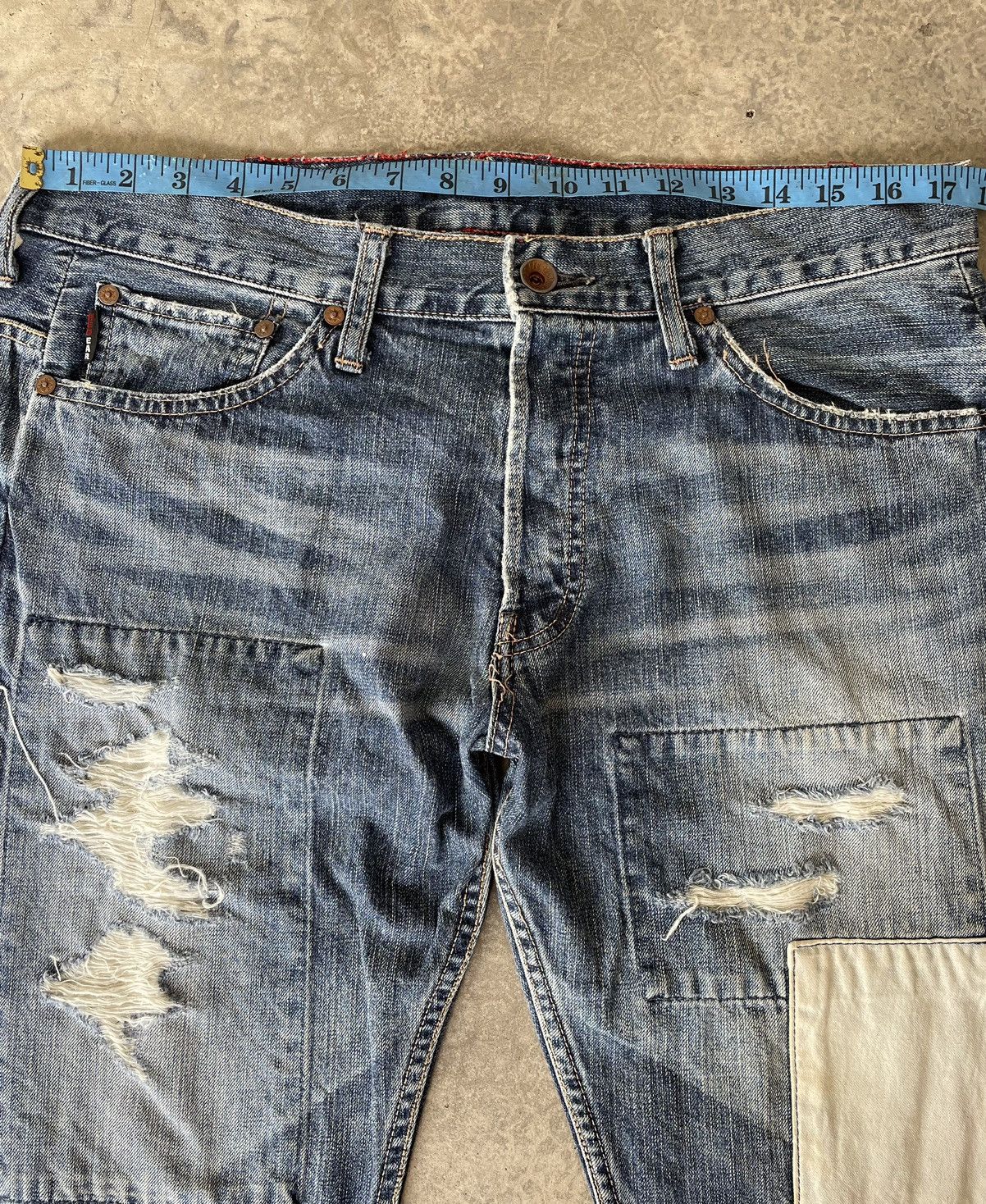 Jean Paul Smith Red Ear Denim Jeans Size US 34 / EU 50 - 10 Thumbnail