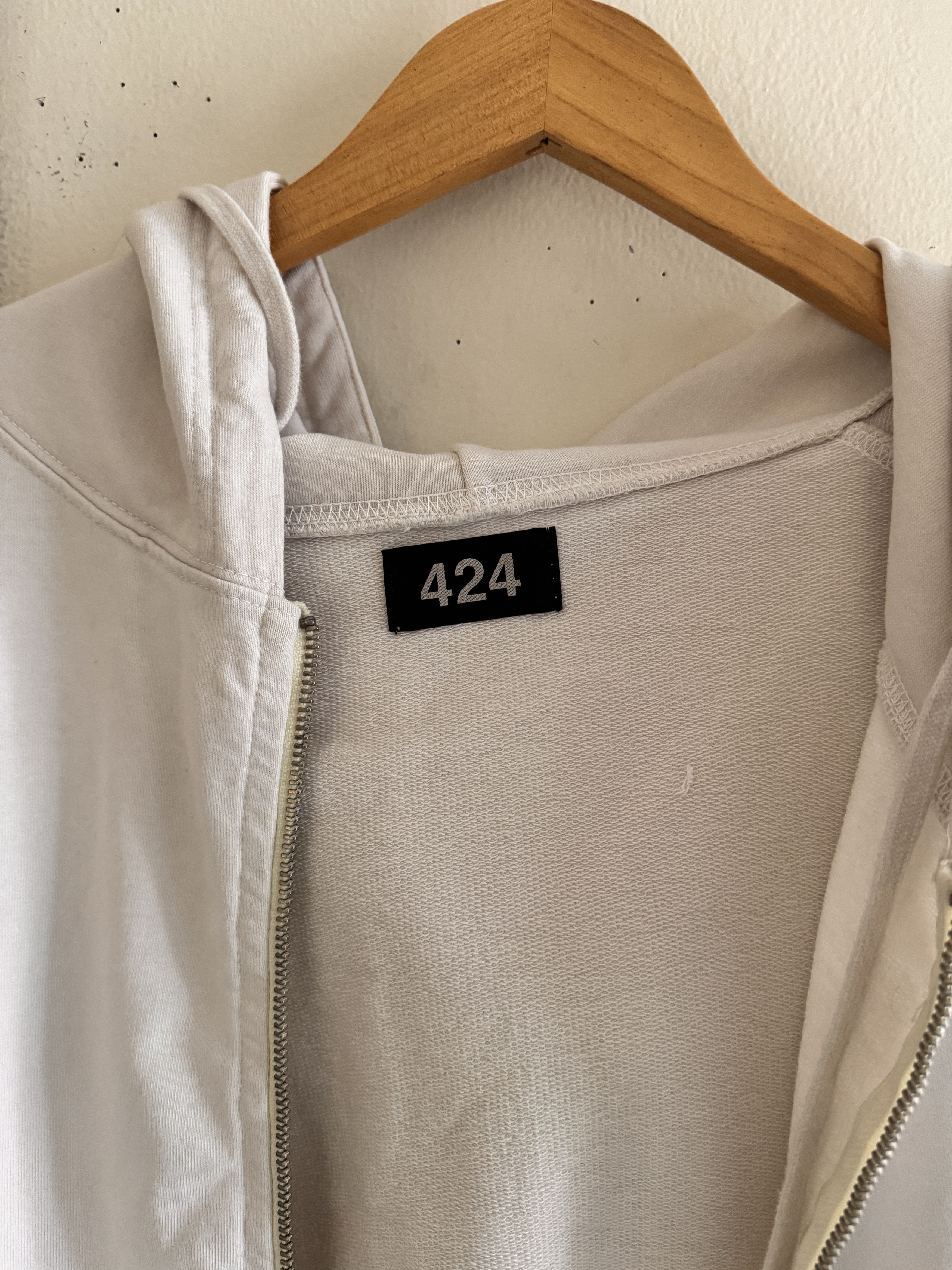 424 424 RARE HOODIE W/ HOODIE DETAIL SIZE M Size US M / EU 48-50 / 2 - 2 Thumbnail