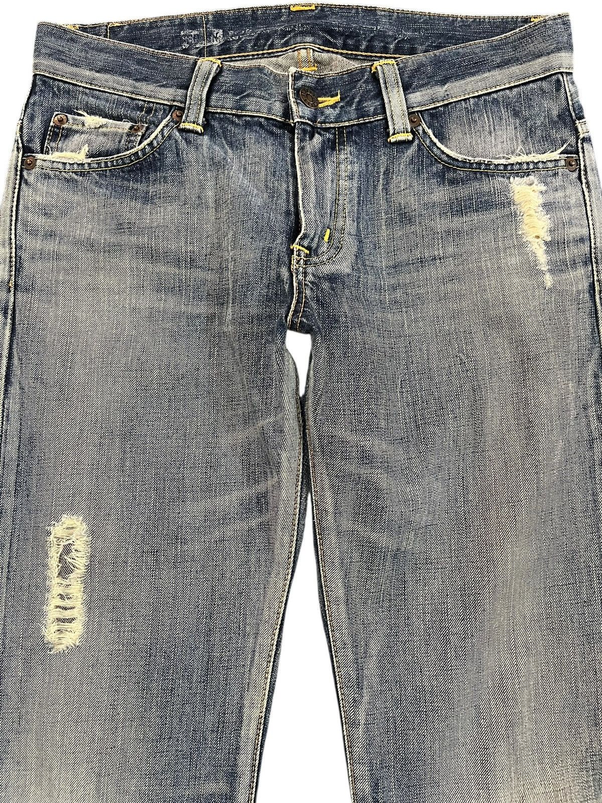 Edwin × Le Grande Bleu (L.G.B.) Vintage Edwin 503 Flare Bell Bottom Denim Size US 30 / EU 46 - 2 Thumbnail