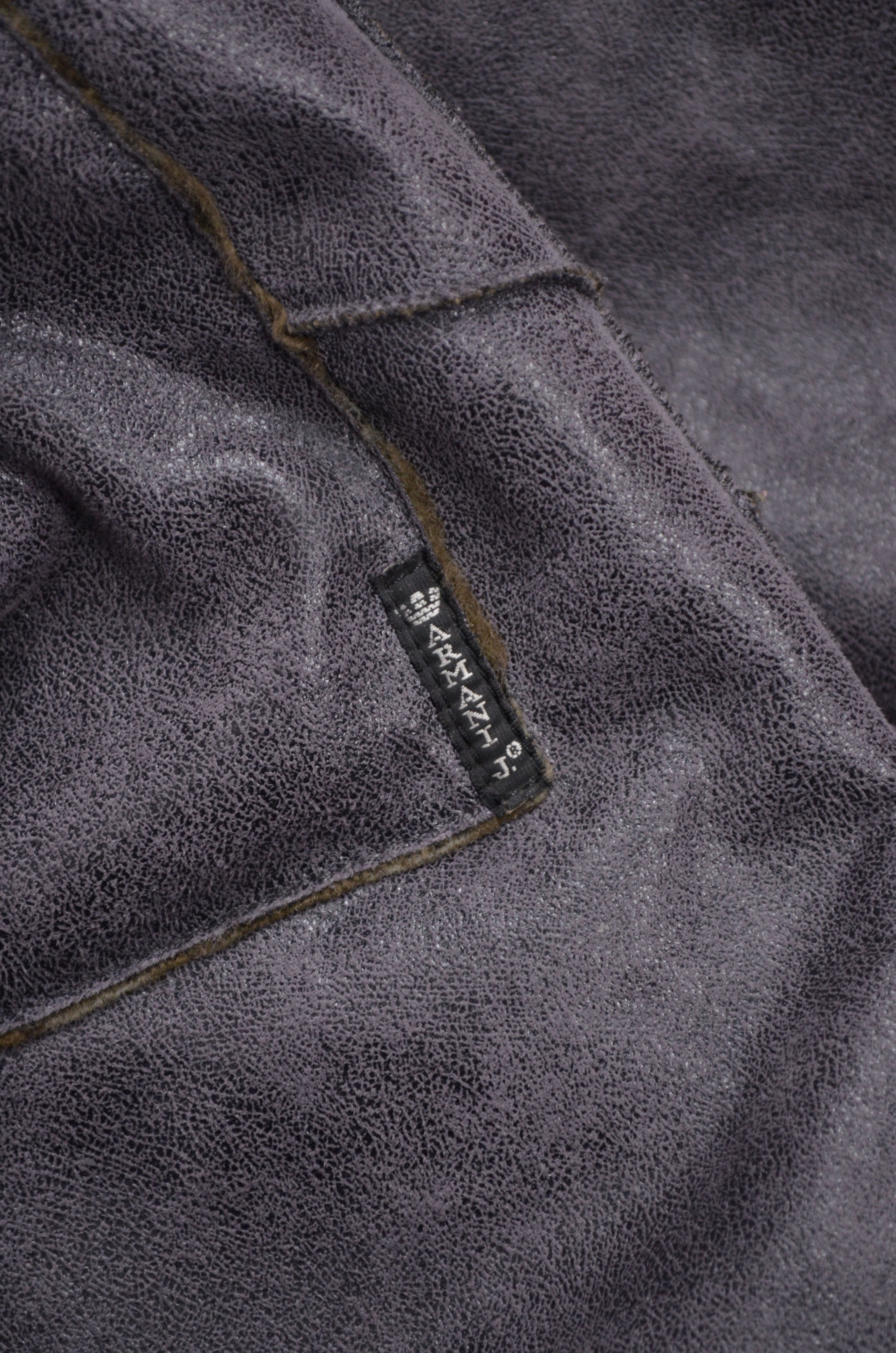 Armani × Designer Armani Jeans Faux Fur Grey Sheepskin Coat Jacket US8 Vintage Size M / US 6-8 / IT 42-44 - 18 Thumbnail