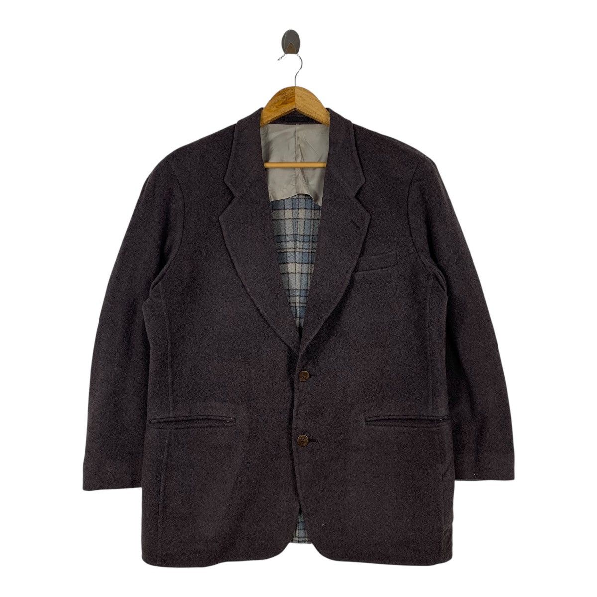 Designer PACO RABANNE Paris Fashion Designer Wool Blazer Coat Jacket Size US M / EU 48-50 / 2 - 1 Thumbnail