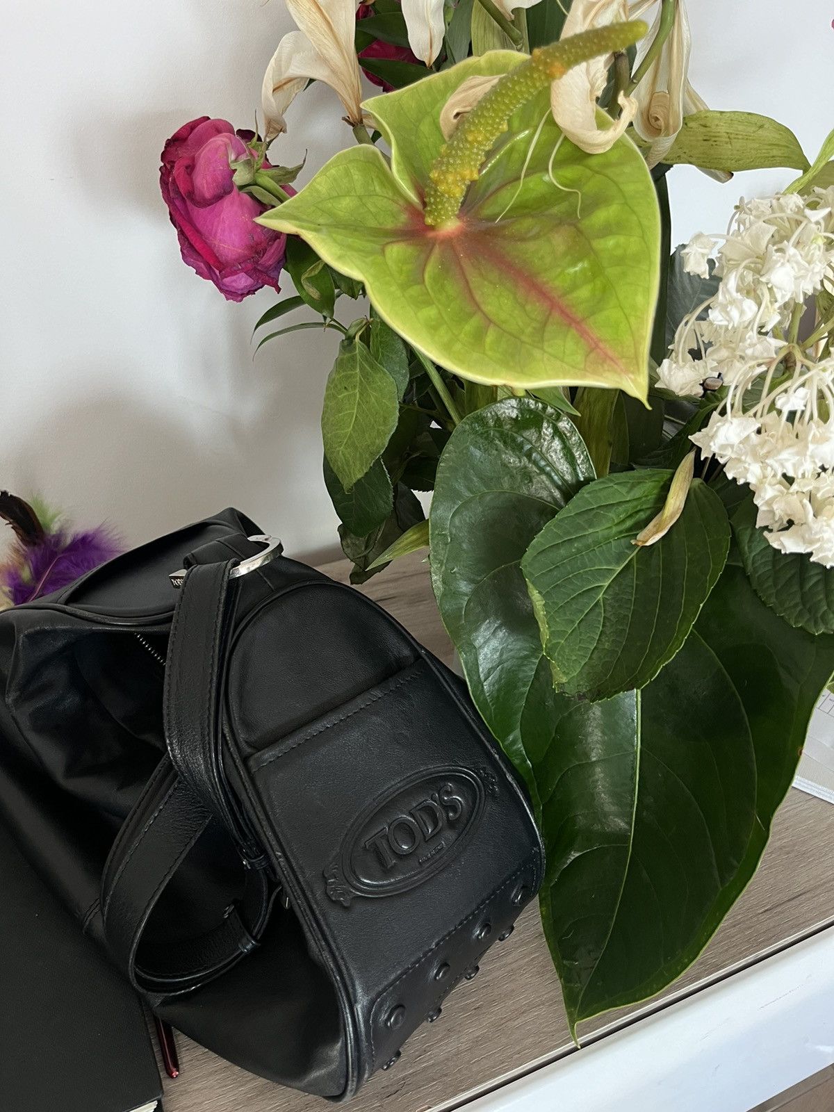 Tod's Leather vintage handbag black Tod’s rare model lux Size ONE SIZE - 1 Thumbnail