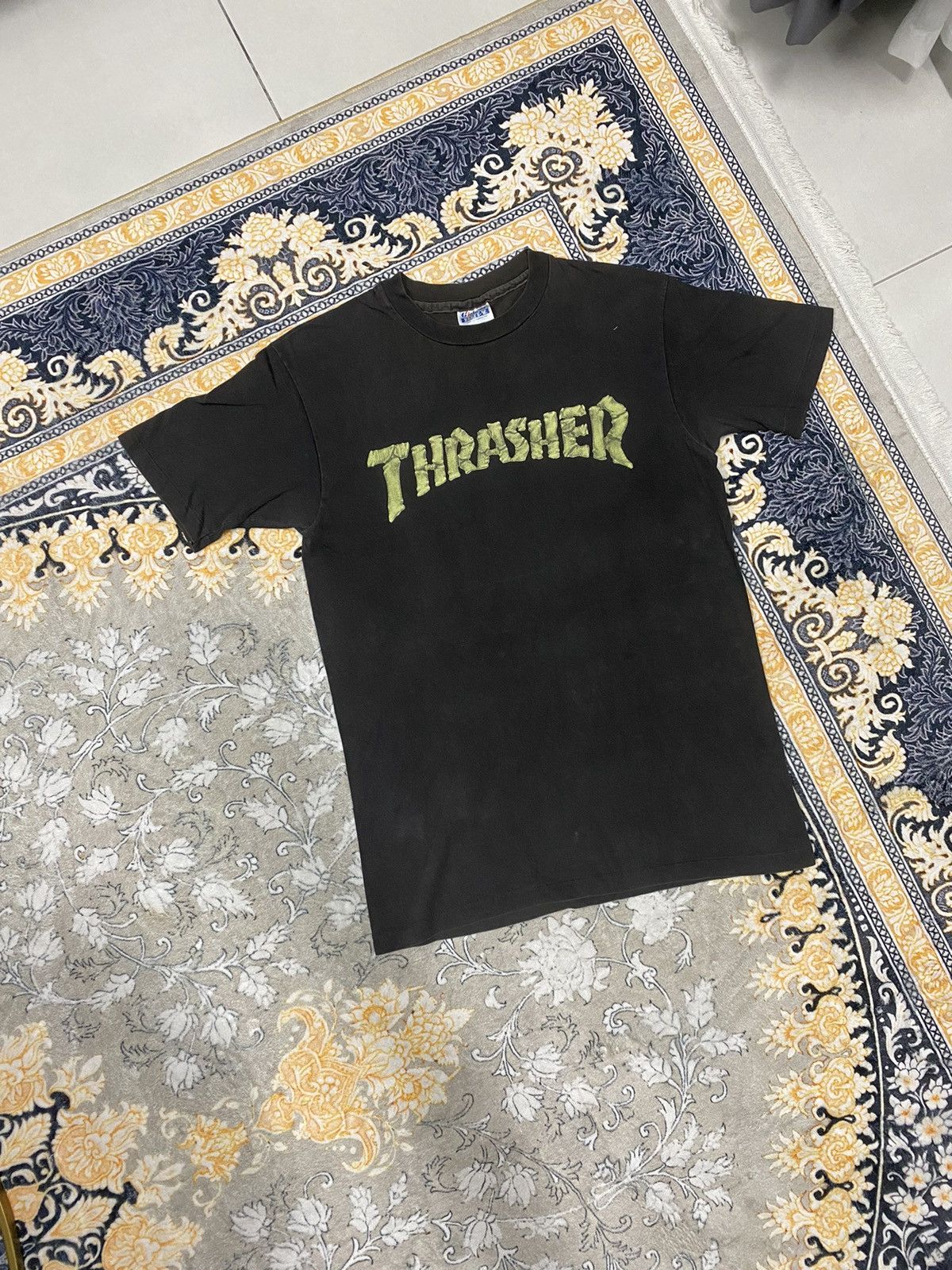 Thrasher × Vintage VINTAGE SKATEBOARDS THRASHER 80s RARE TEE Size US M / EU 48-50 / 2 - 1 Thumbnail