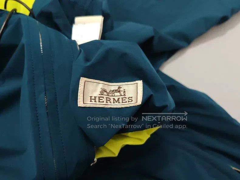 Hermes Hermes Windbreaker jacket coat, reversible Size US M / EU 48-50 / 2 - 3 Thumbnail