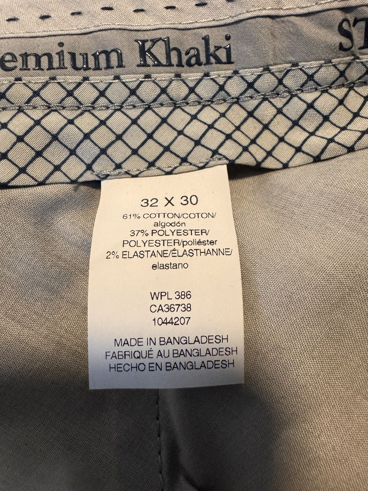 Haggar Haggar Premium Khaki – Straight Fit Dress Pants (32x30) Size US 32 / EU 48 - 5 Thumbnail