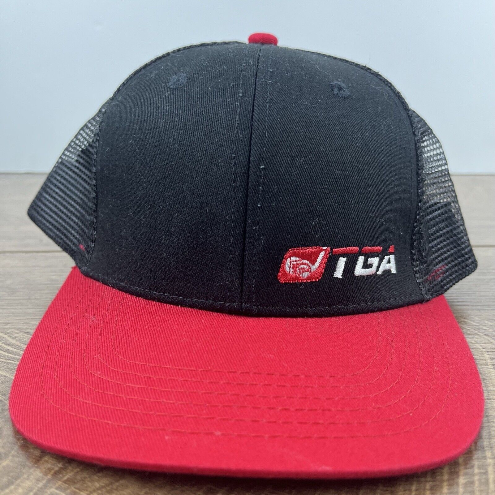 Other TGA Golf Hat TGA Snapback Hat Black Hat Adjustable Black Adu Size ONE SIZE - 4 Thumbnail