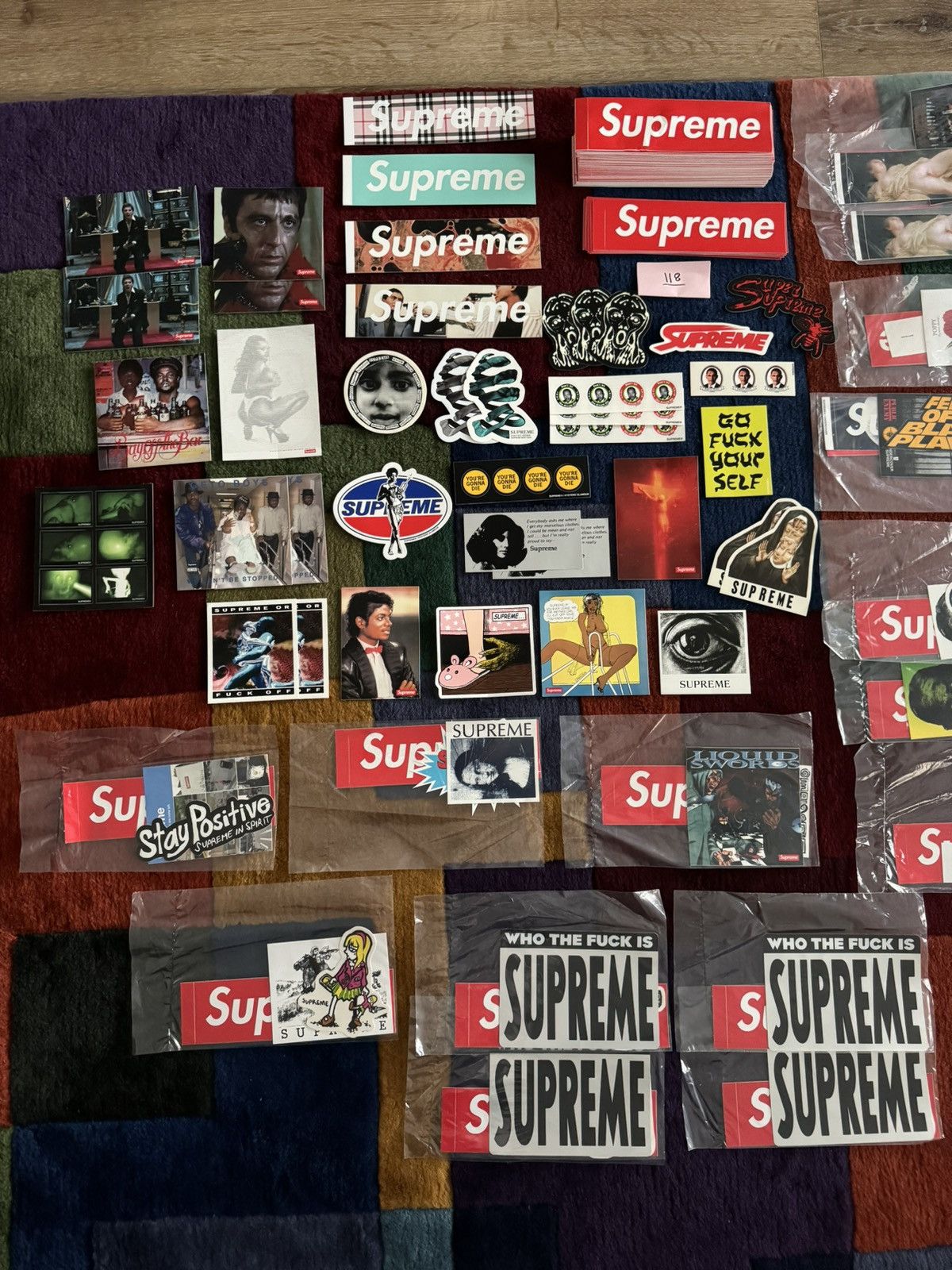 Supreme Supreme Sticker Bundle 250+ Size ONE SIZE - 10 Thumbnail