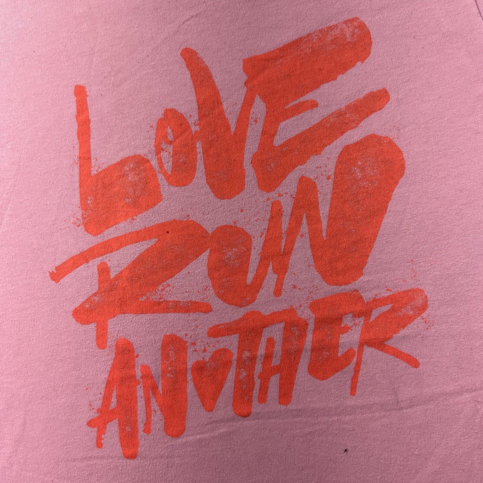 Under Armour Under Armour Medium Running Pink Love Run Graphic T Shirt Size M / US 6-8 / IT 42-44 - 2 Thumbnail