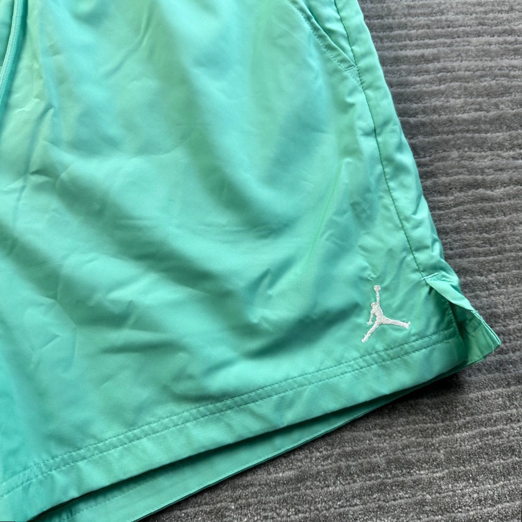 Nike Jordan Shorts Mens Extra Large Mint Green Poolside Basketball Gym 6" Size US 36 / EU 52 - 3 Thumbnail