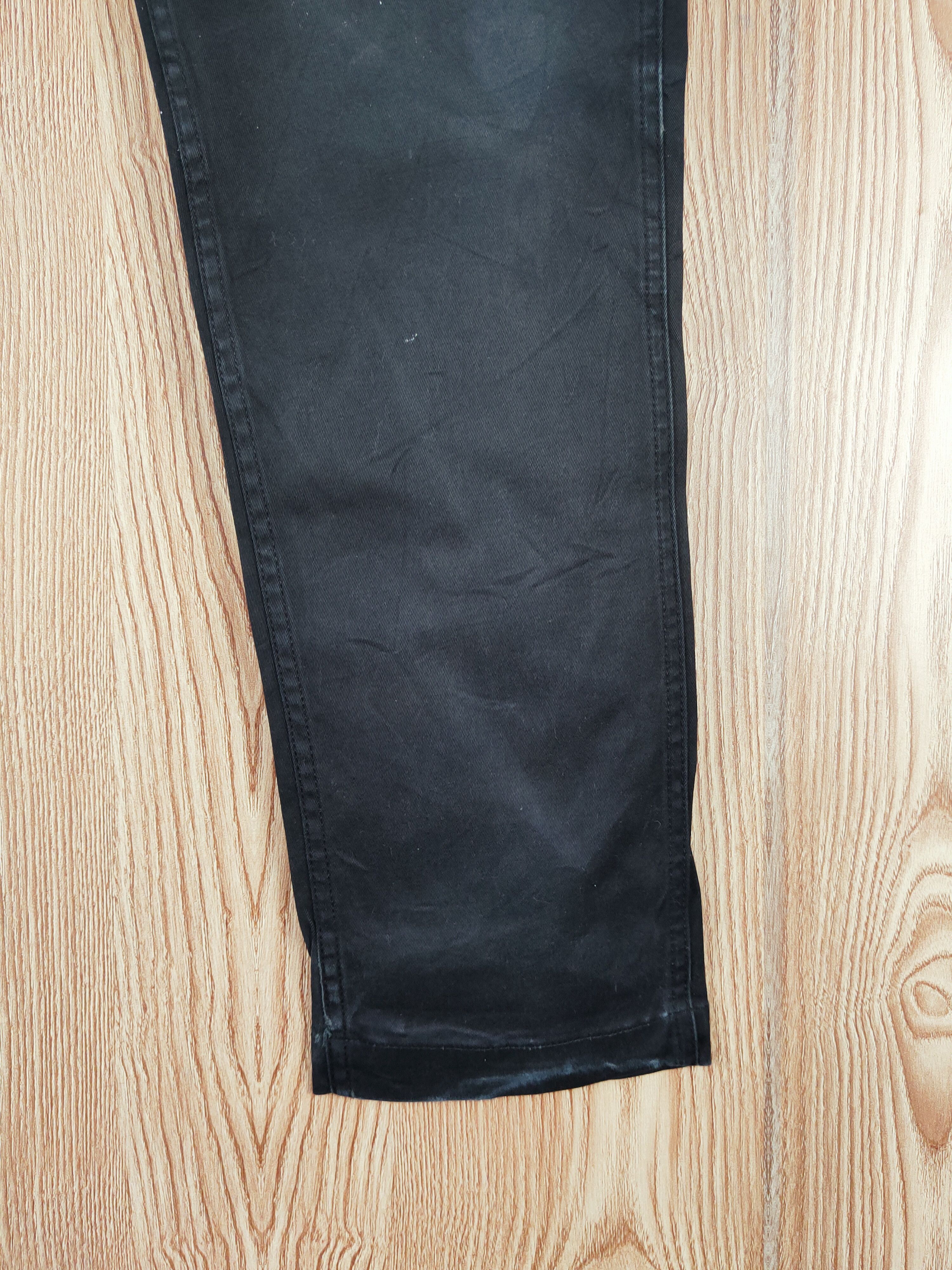 Japanese Brand × Vintage DL Back Number Black faded vintage Casual Pants #S2796 Size US 30 / EU 46 - 6 Thumbnail