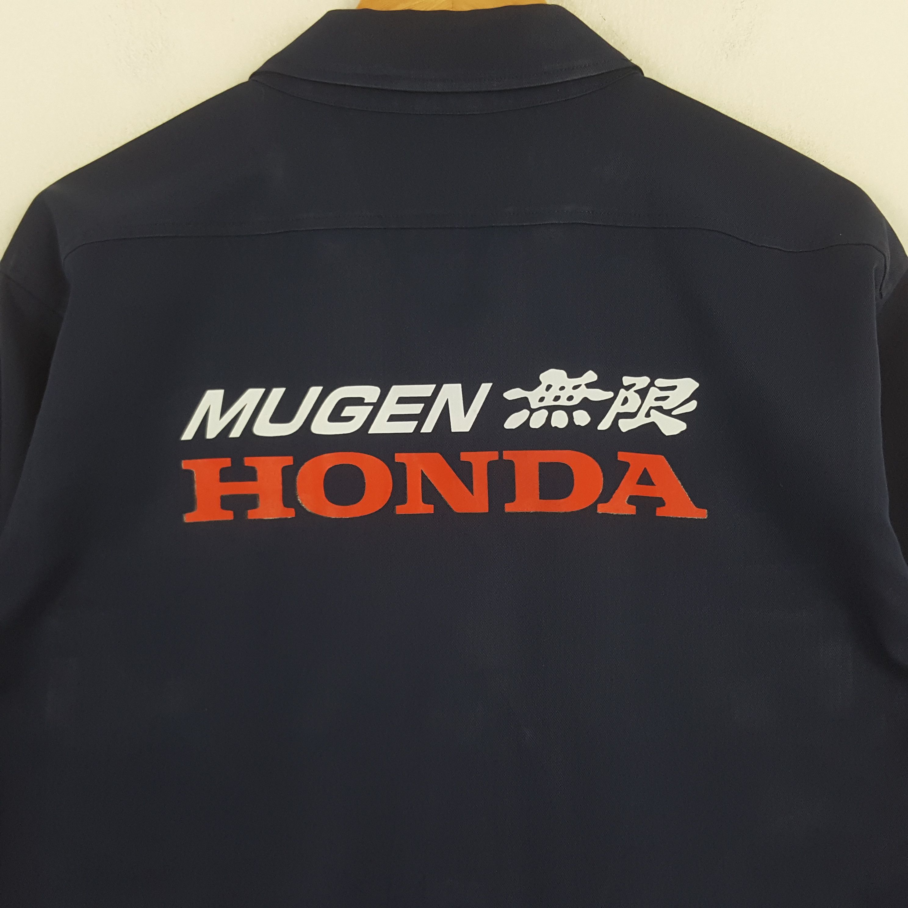 Honda × Japanese Brand × Vintage Vintage Mugen Honda Japanese Racing Team Custom Art Jacket Size US M / EU 48-50 / 2 - 2 Thumbnail