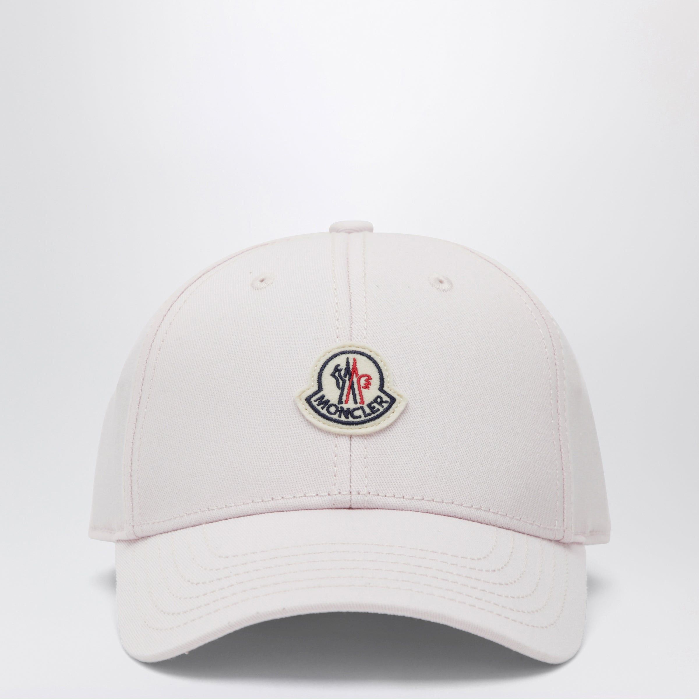 Moncler Moncler Pink Baseball Cap With Logo Patch Size ONE SIZE - 1 Thumbnail
