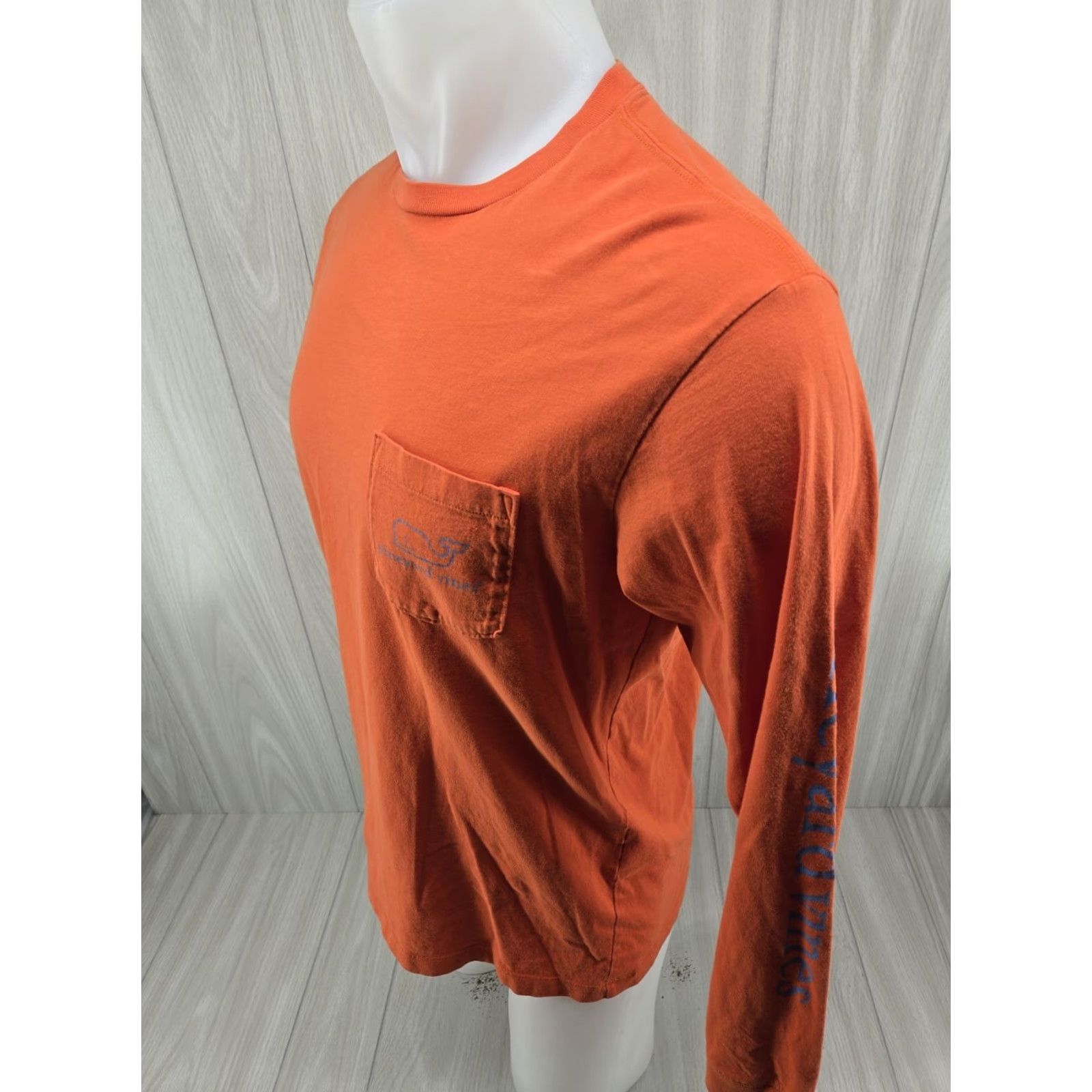Vineyard Vines Vineyard Vines Shirt Mens S Orange Long Sleeve Whale Size US S / EU 44-46 / 1 - 5 Thumbnail
