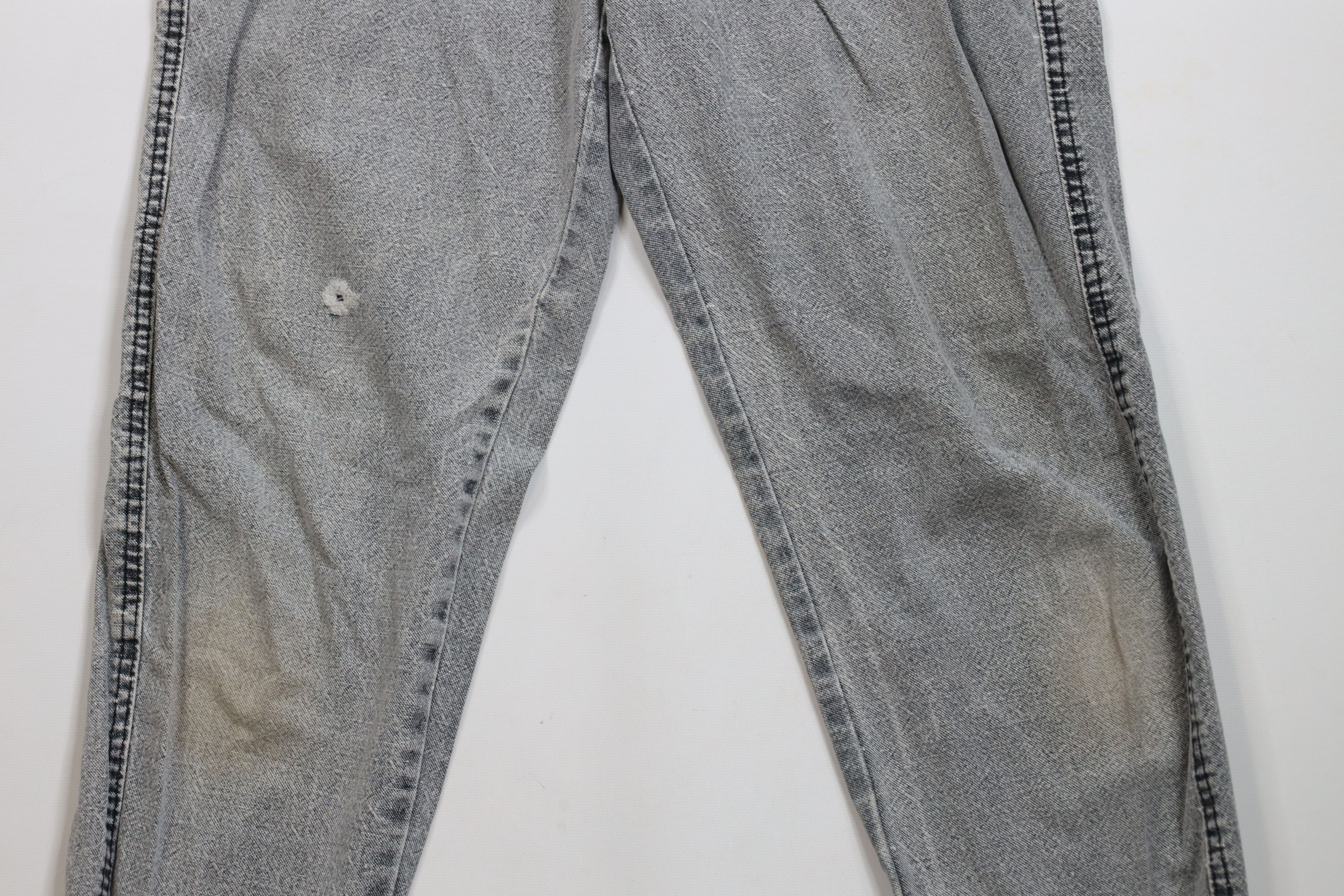 Vintage Vintage 80s 90s Streetwear Pleated Tapered Leg Jeans USA Size 24" / US 00 / IT 34 - 3 Thumbnail