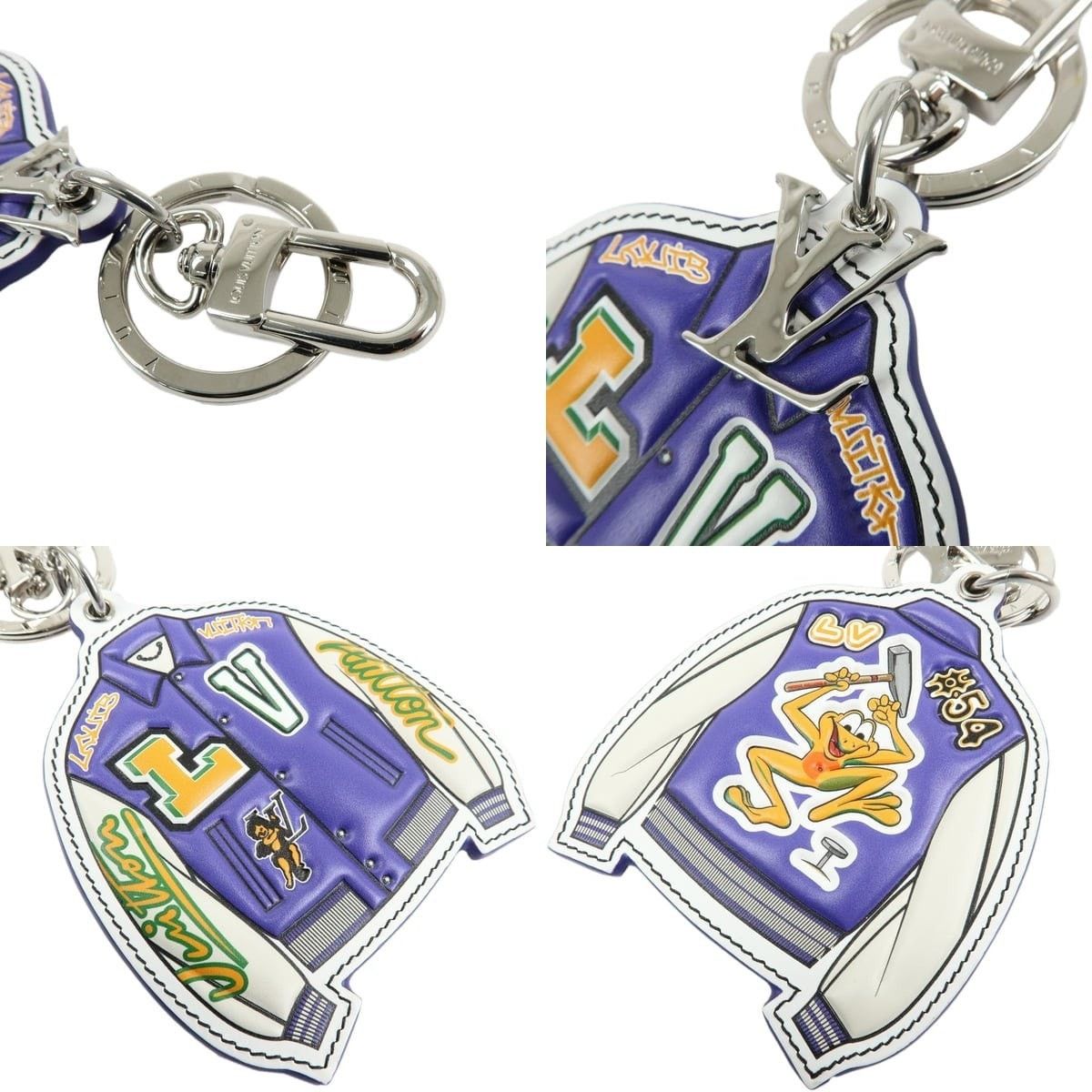 Louis Vuitton Louis Vuitton Porte Cles LV Varsity Jacket Bag Charm Size ONE SIZE - 3 Thumbnail