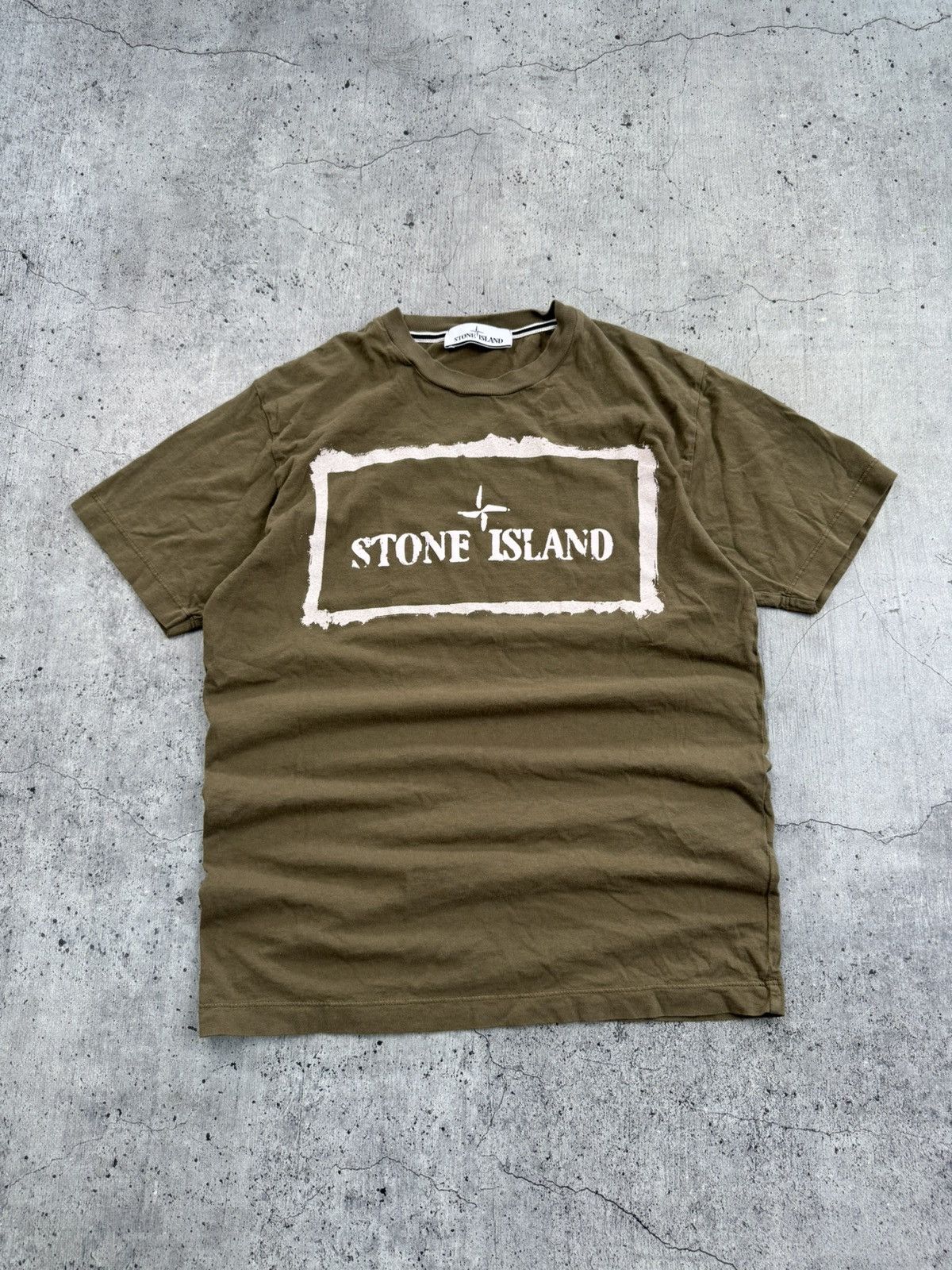 Stone Island Crazy Stone Island T-Shirt Size S Casual Military Vintage Size US S / EU 44-46 / 1 - 1 Thumbnail