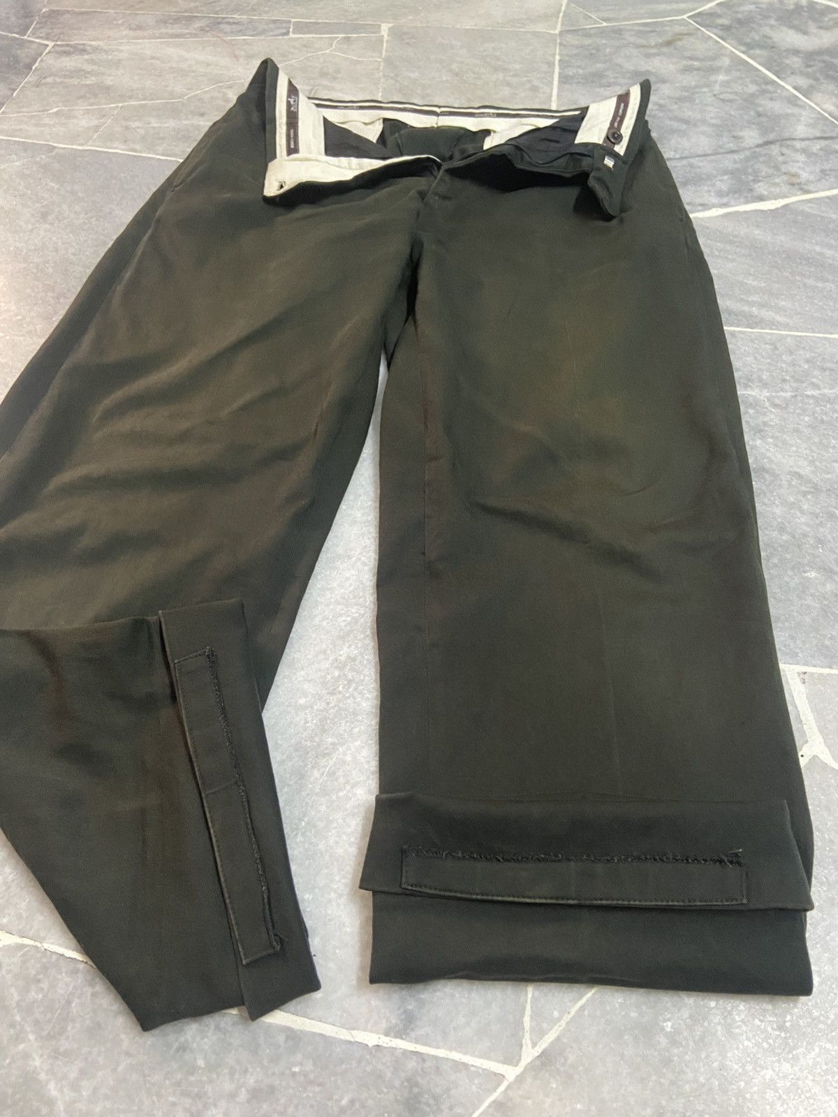 Hermes Hermes Green Cotton Casual Chinos Pants Size US 30 / EU 46 - 4 Thumbnail