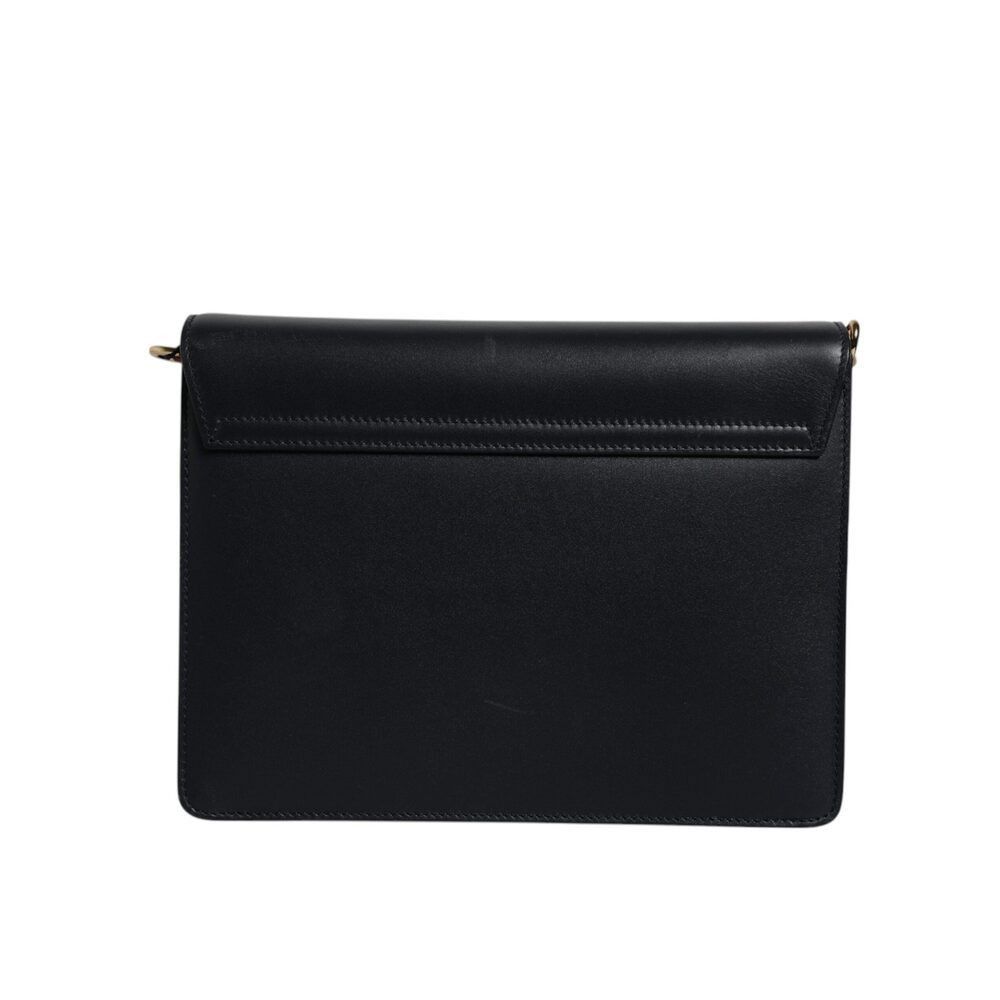 Dolce & Gabbana Dolce & Gabbana Black Calfskin Leather Shoulder Strap Bag Wo Size ONE SIZE - 5 Thumbnail