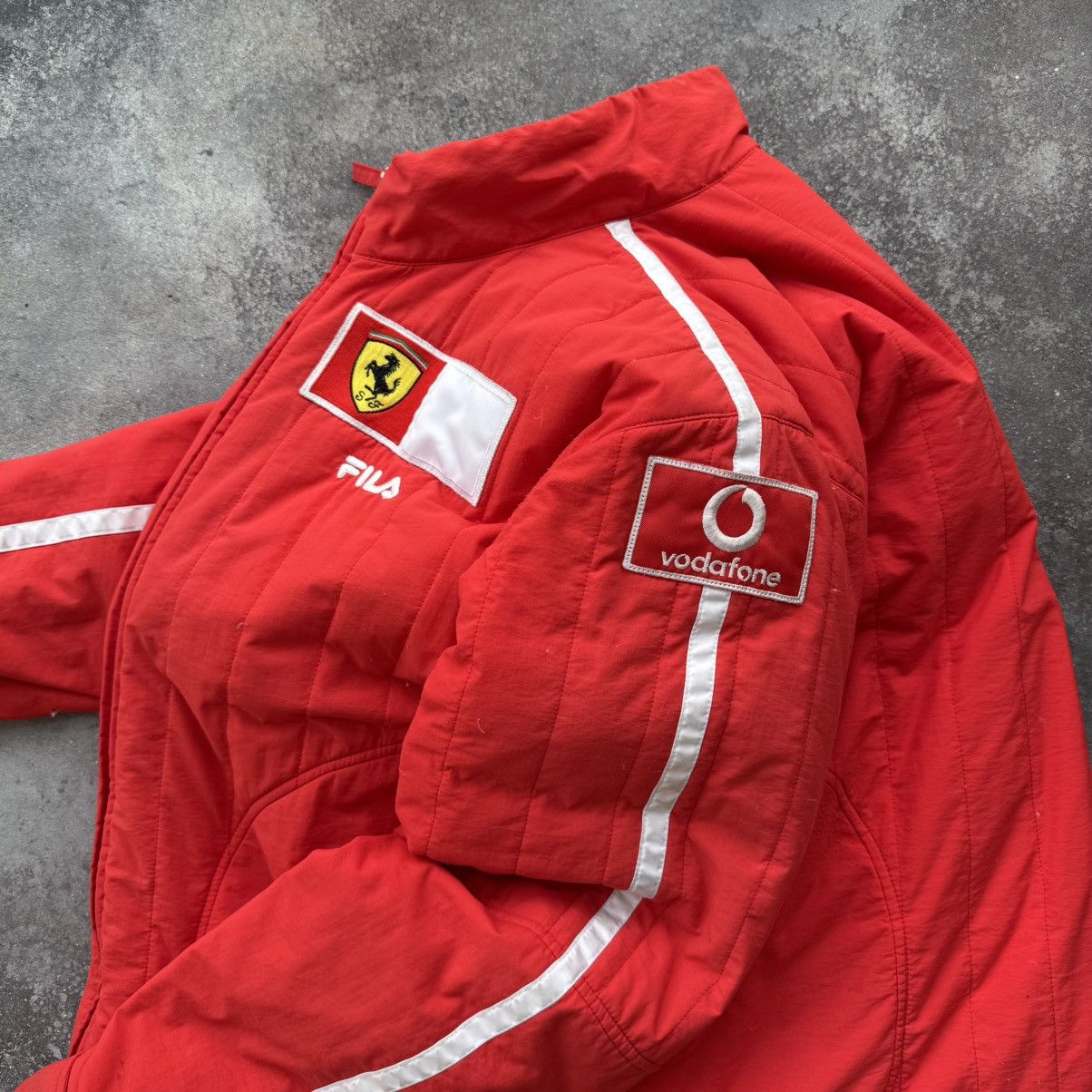 Ferrari × Formula 1 Ferrari x Fila 2000’s Vintage Formula 1 Racing Jacket Size US XL / EU 56 / 4 - 8 Thumbnail