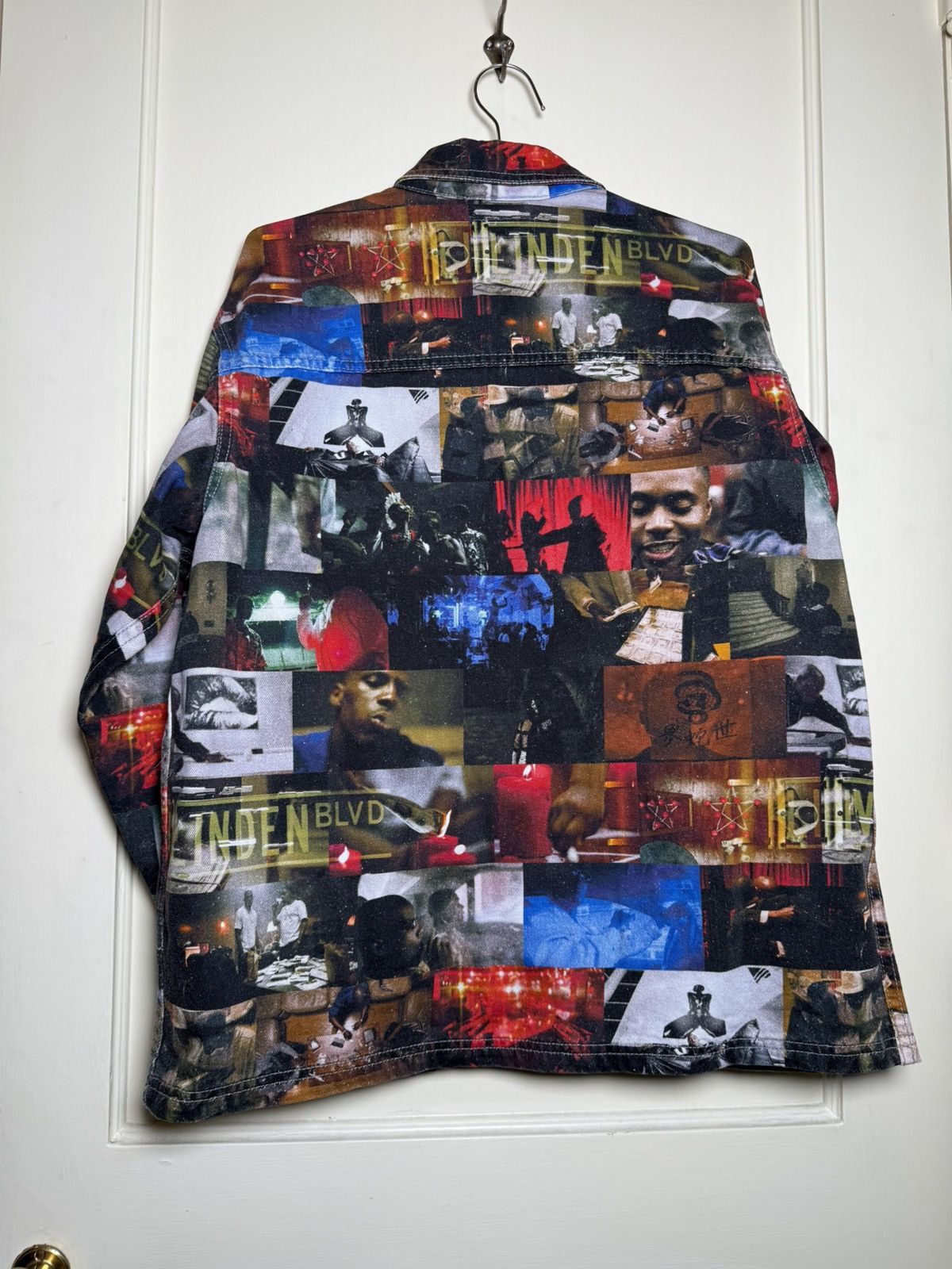 Supreme Supreme Nas and DMX collage denim chore coat Size US M / EU 48-50 / 2 - 2 Thumbnail