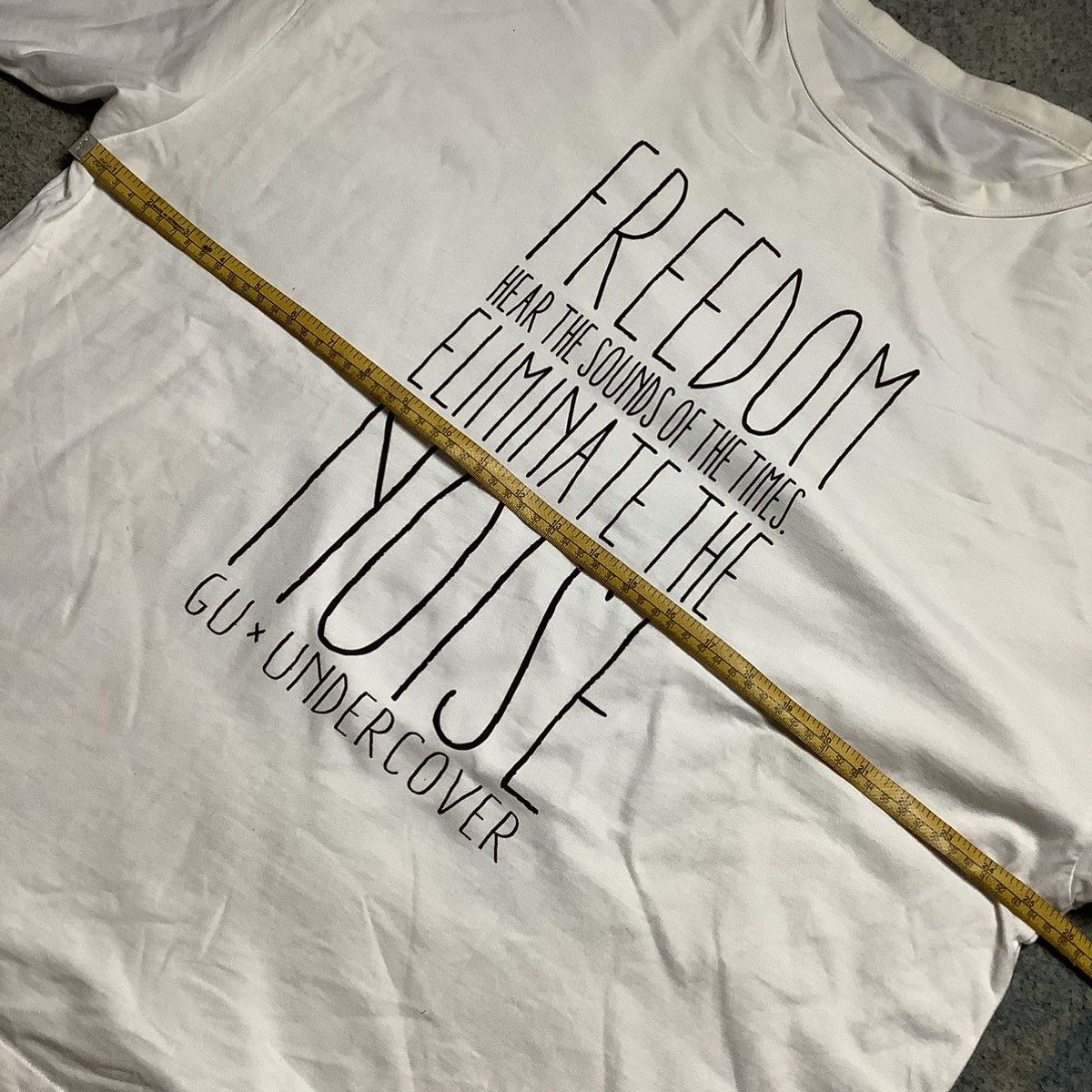 GU × Junya Watanabe × Undercover Freedom GU x Undercover Tee Size US XL / EU 56 / 4 - 9 Thumbnail