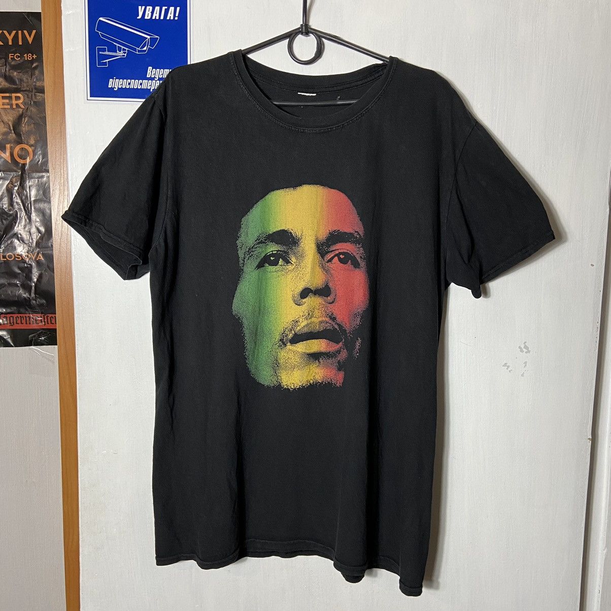 Bob Marley × Vintage 📌 Vintage Bob Marley Y2K Cannabis T-Shirt Size US L / EU 52-54 / 3 - 2 Thumbnail