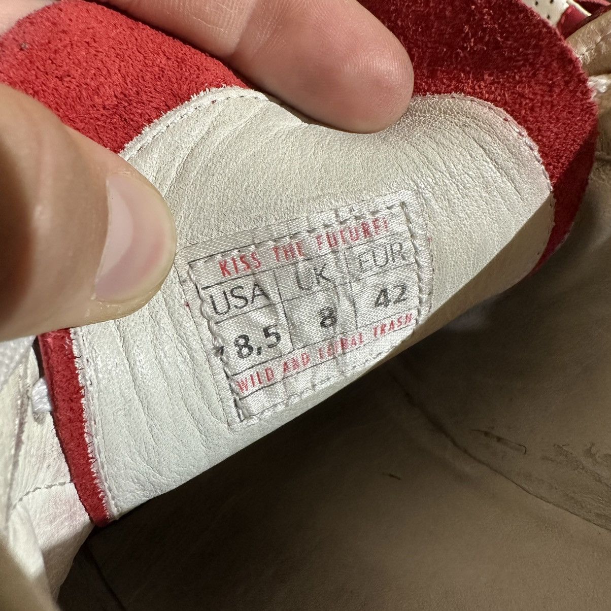 Walter Van Beirendonck WALTER VAN BEIRENDONCK W&LT Men’s Leather Sneakers8.5us 42eu Size US 8.5 / EU 41-42 - 11 Thumbnail