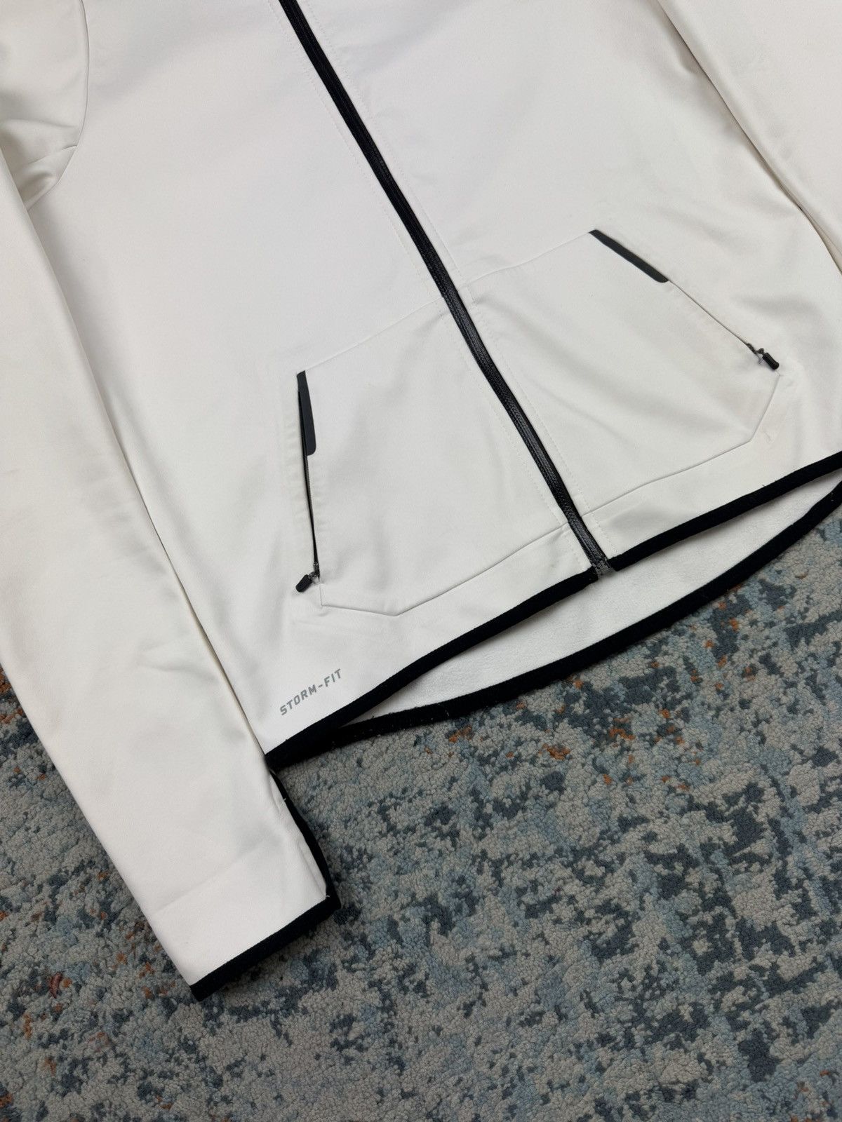 Nike × Vintage 🥷 Nike Storm-Fit softshell jacket tech tech fleece style Size US S / EU 44-46 / 1 - 7 Thumbnail