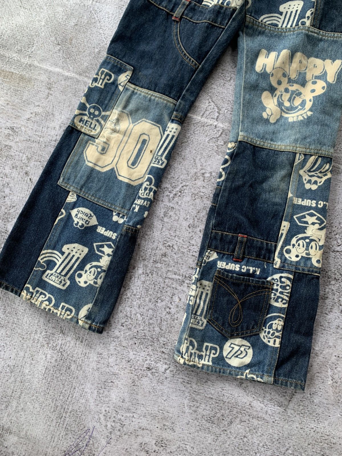 Japanese Brand Y2k style hysteric glamour hgi denim pants Size US 27 - 2 Thumbnail