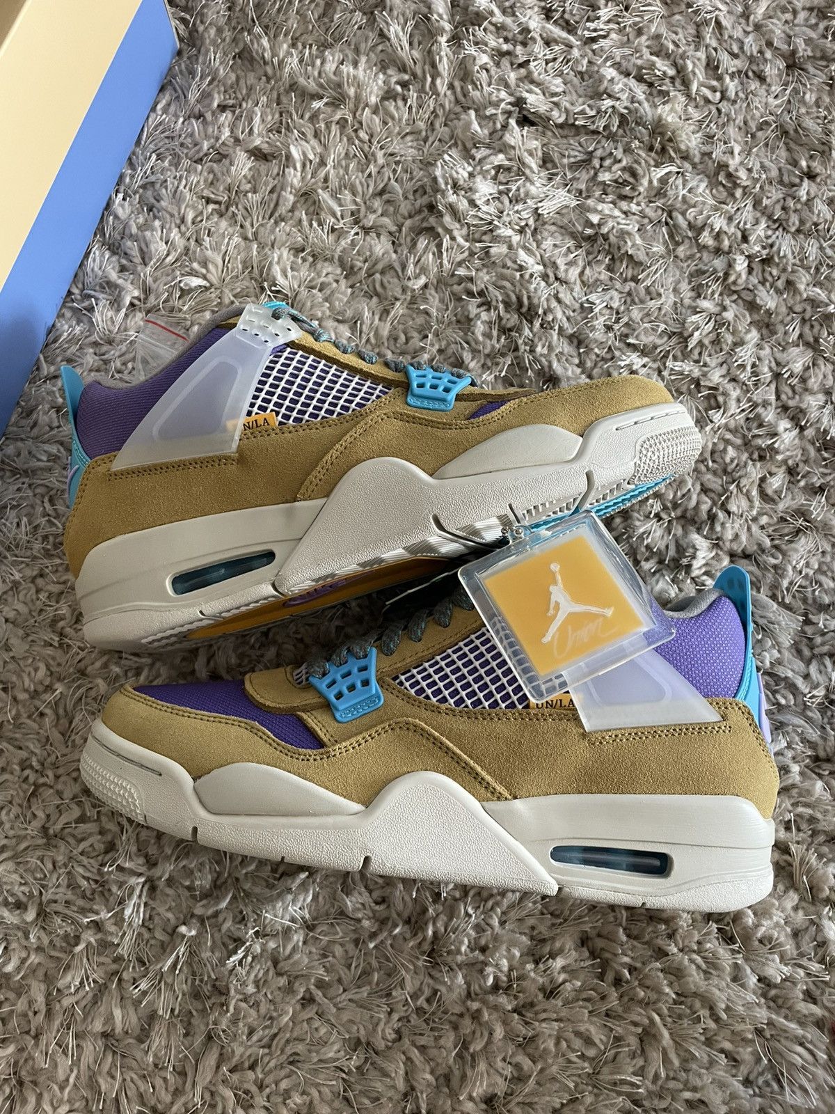 Jordan Brand × Union LA Jordan 4 Union Desert Moss Size US 9 / EU 42 - 2 Thumbnail