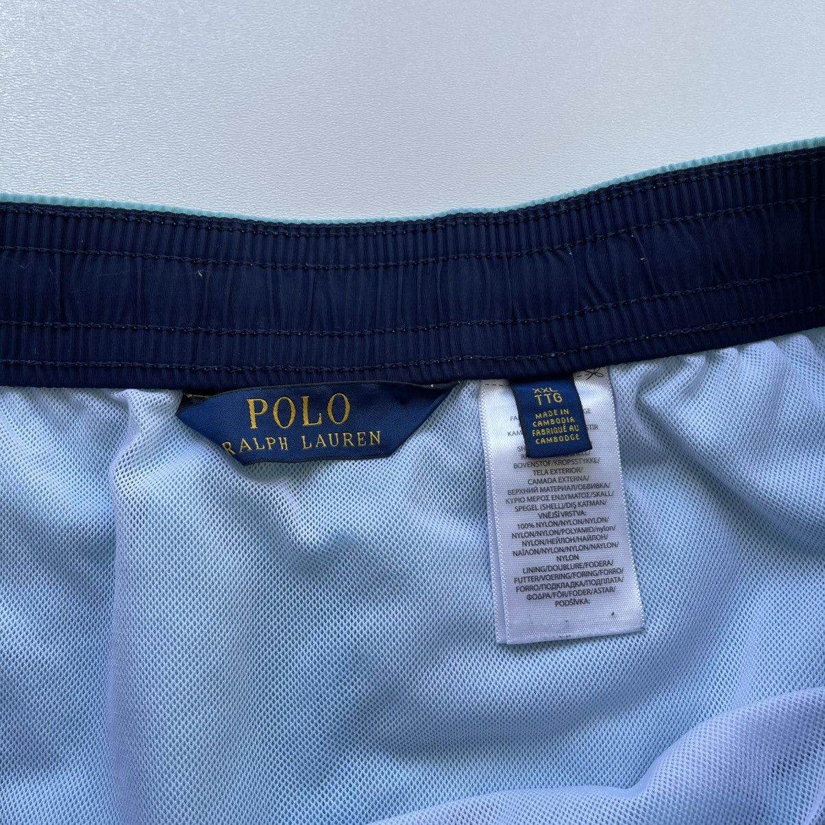 Polo Ralph Lauren × Ralph Lauren Polo Ralph Lauren Nylon Logo Swim Shorts Turquoise Size US 38 / EU 54 - 8 Thumbnail