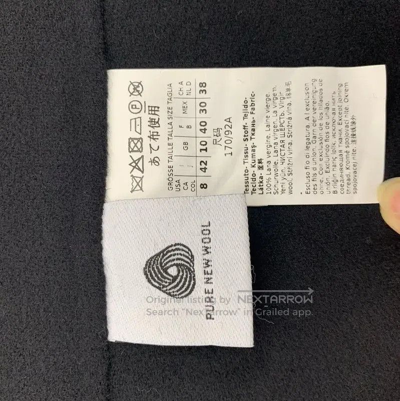 Max Mara MaxMara Elegant Black Coat for Women . Size L / US 10 / IT 46 - 6 Thumbnail