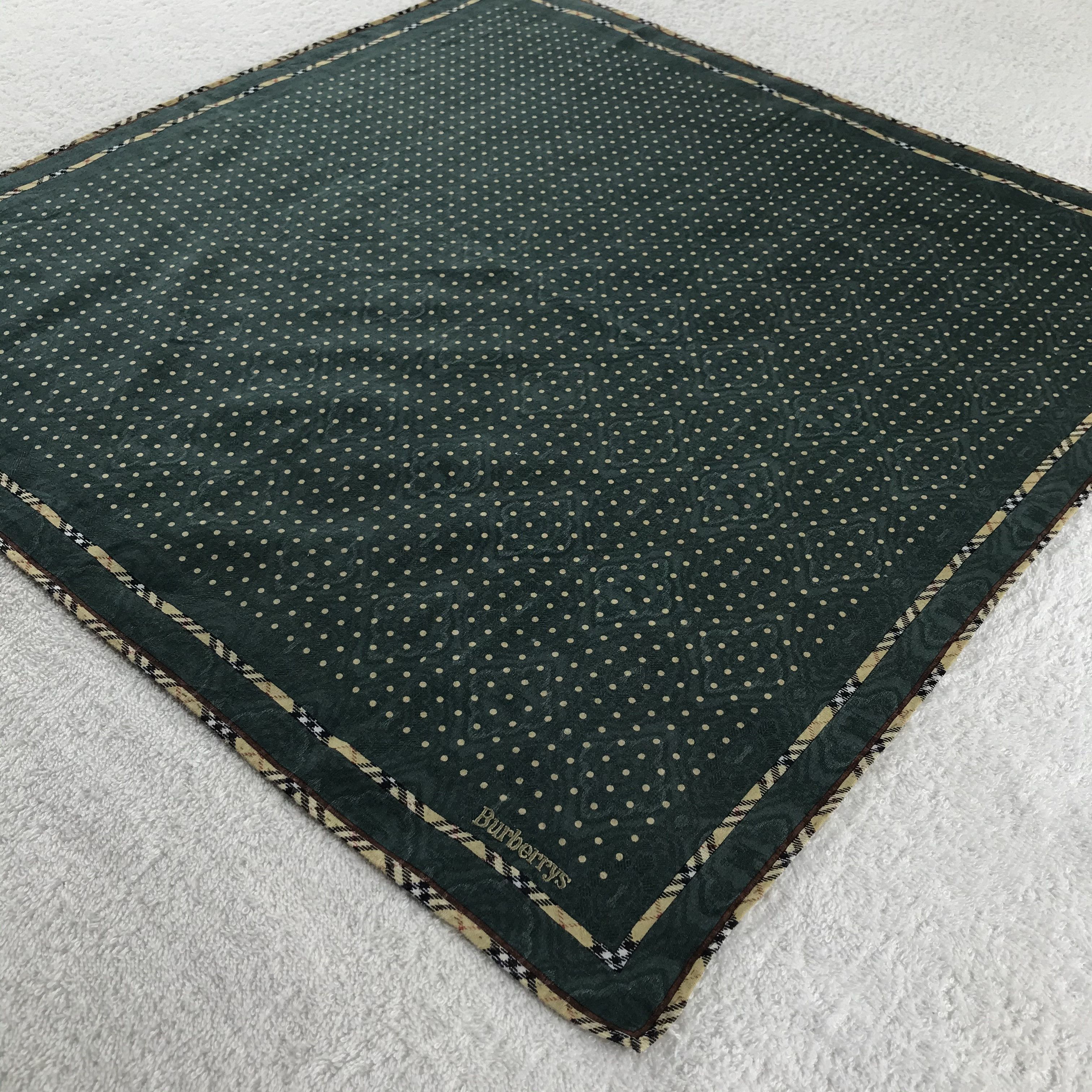 Burberry × Vintage Burberry Bandana/ Handkerchief / Neckerchief Size ONE SIZE - 4 Thumbnail